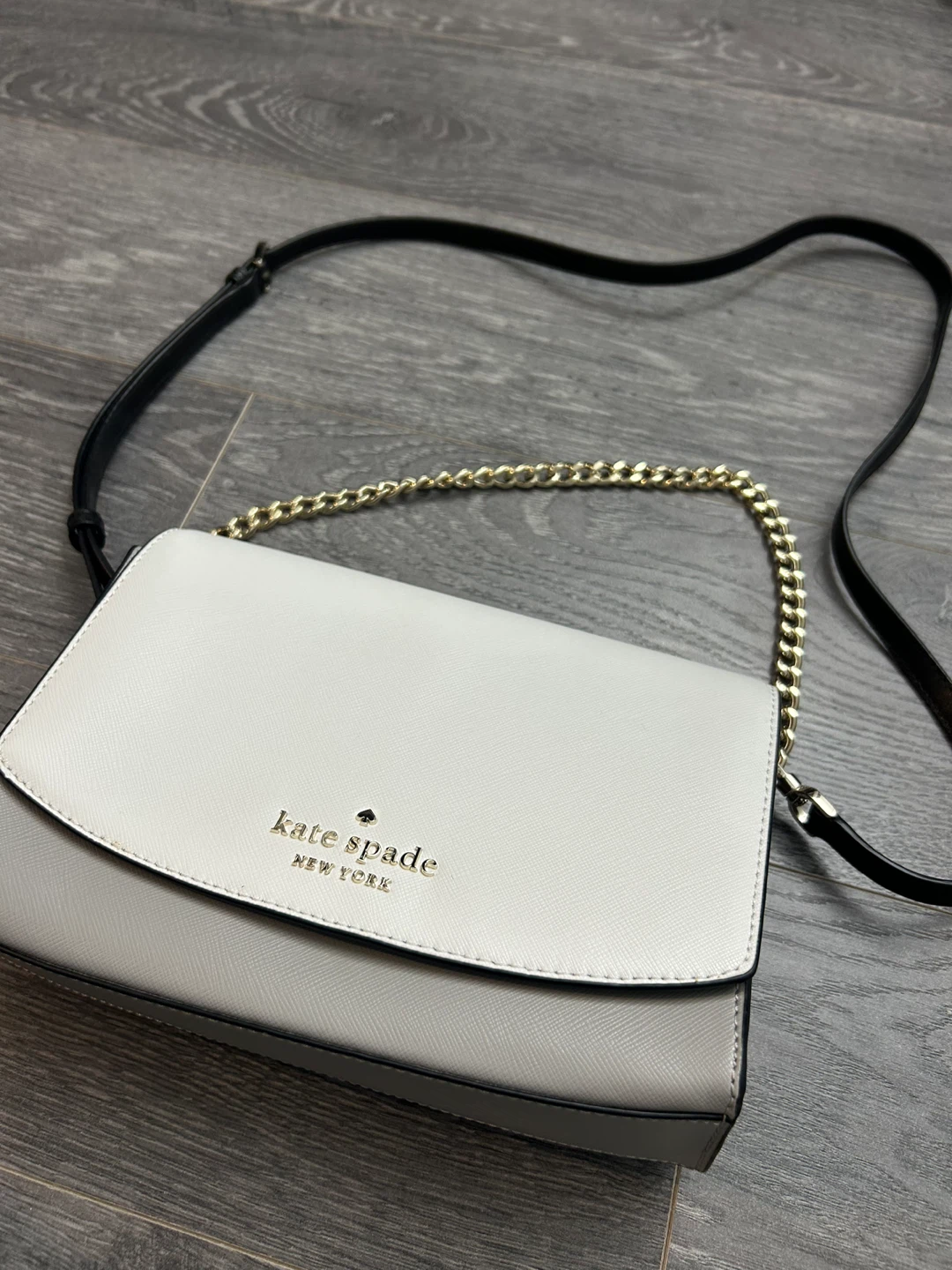 Kate Spade New York Crossbody Bag - White & Grey