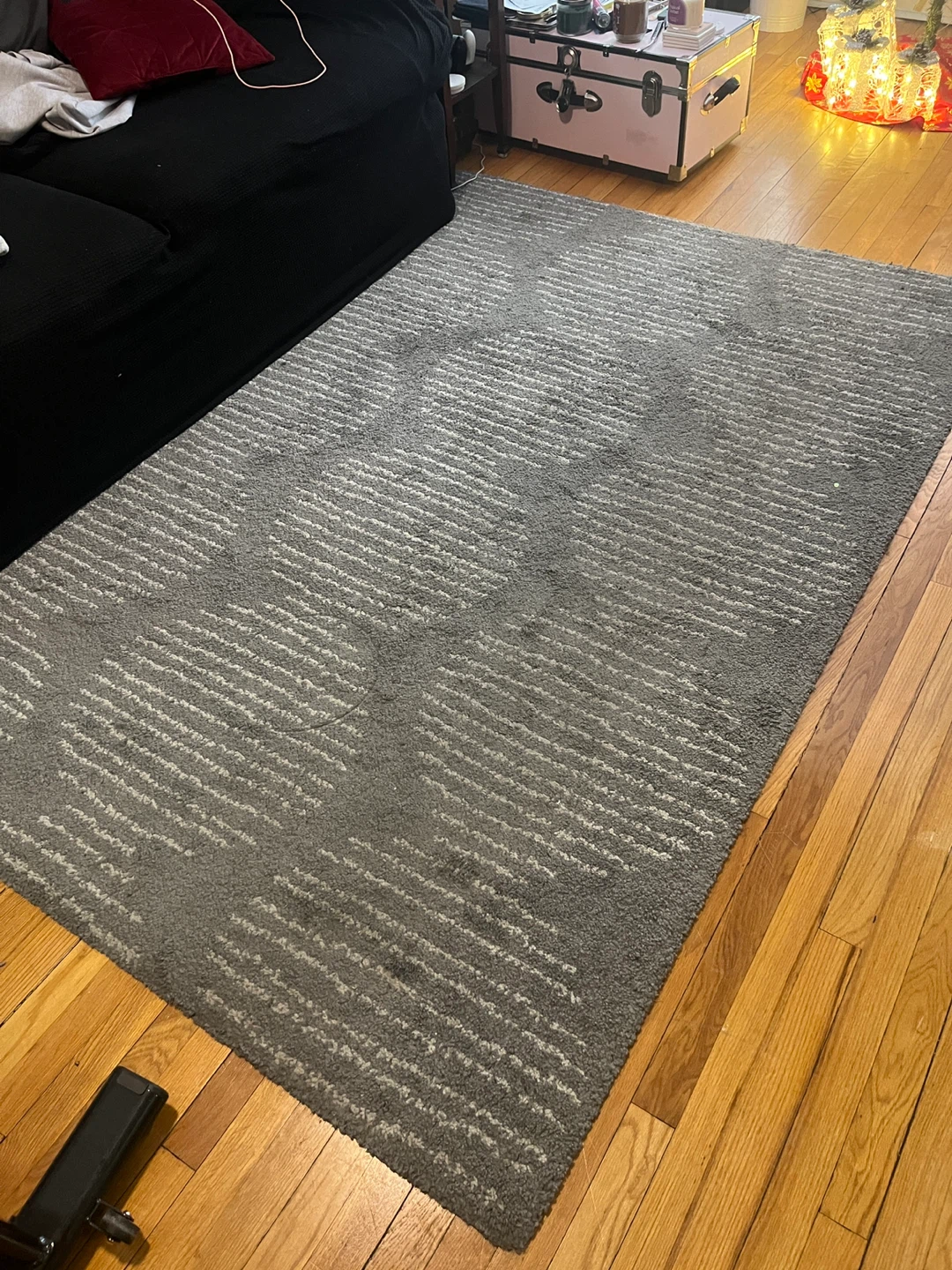 IKEA LILLERÖD Rug - 5' 1" x 7' 7" - Gray