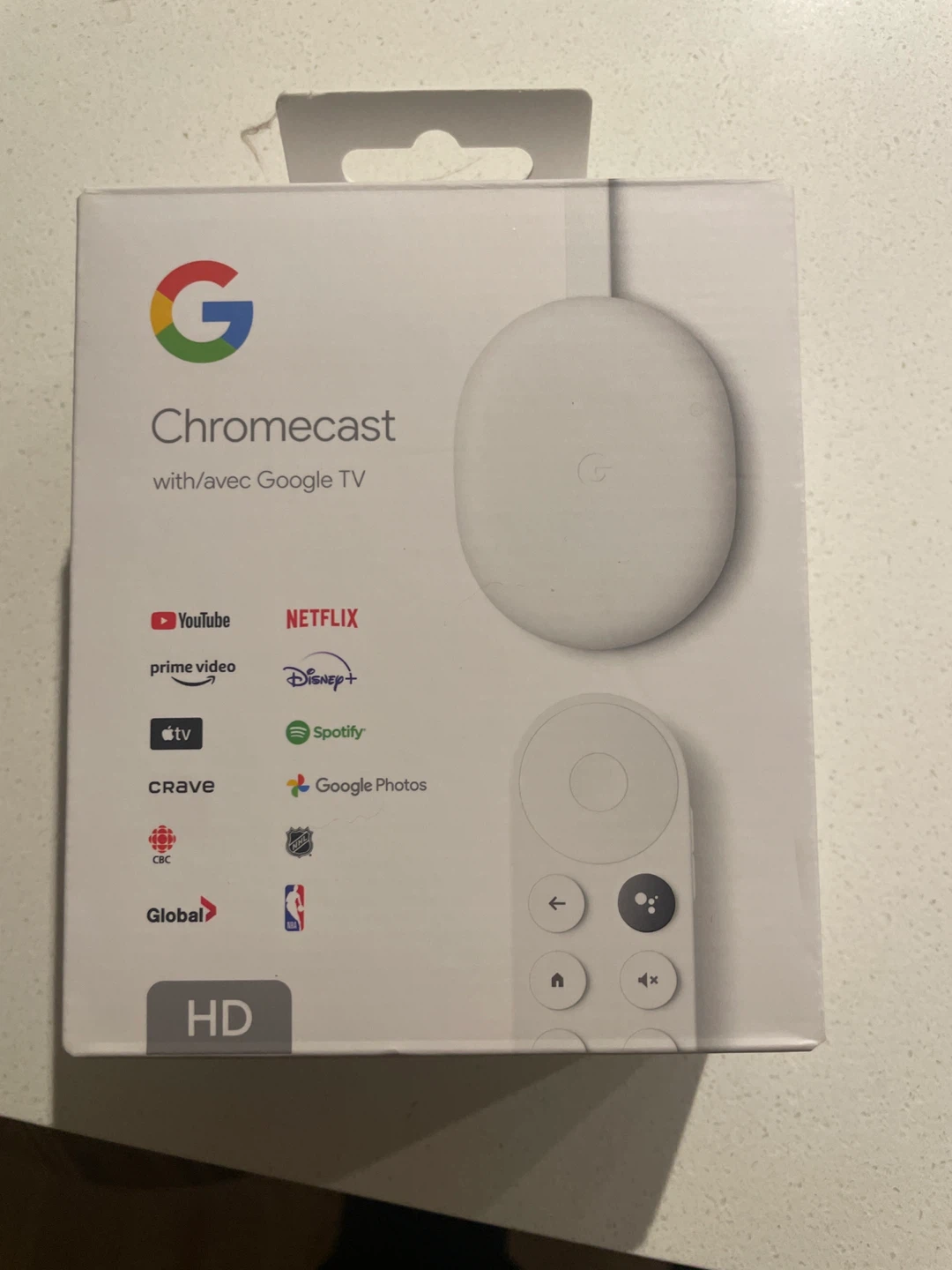 Google Chromecast with Google TV HD