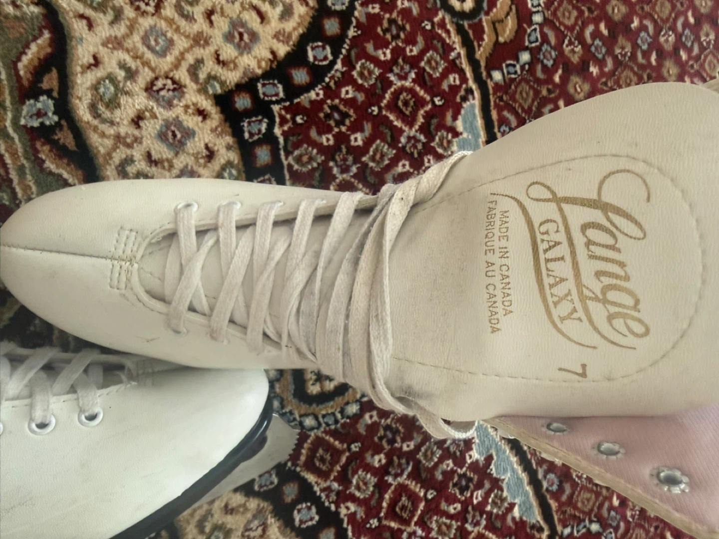 Lange Galaxy Figure Skates Size 7 - photo 5