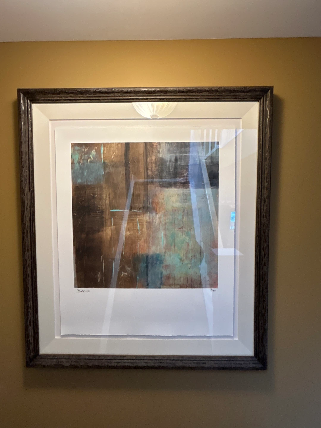 Framed Abstract Art Print