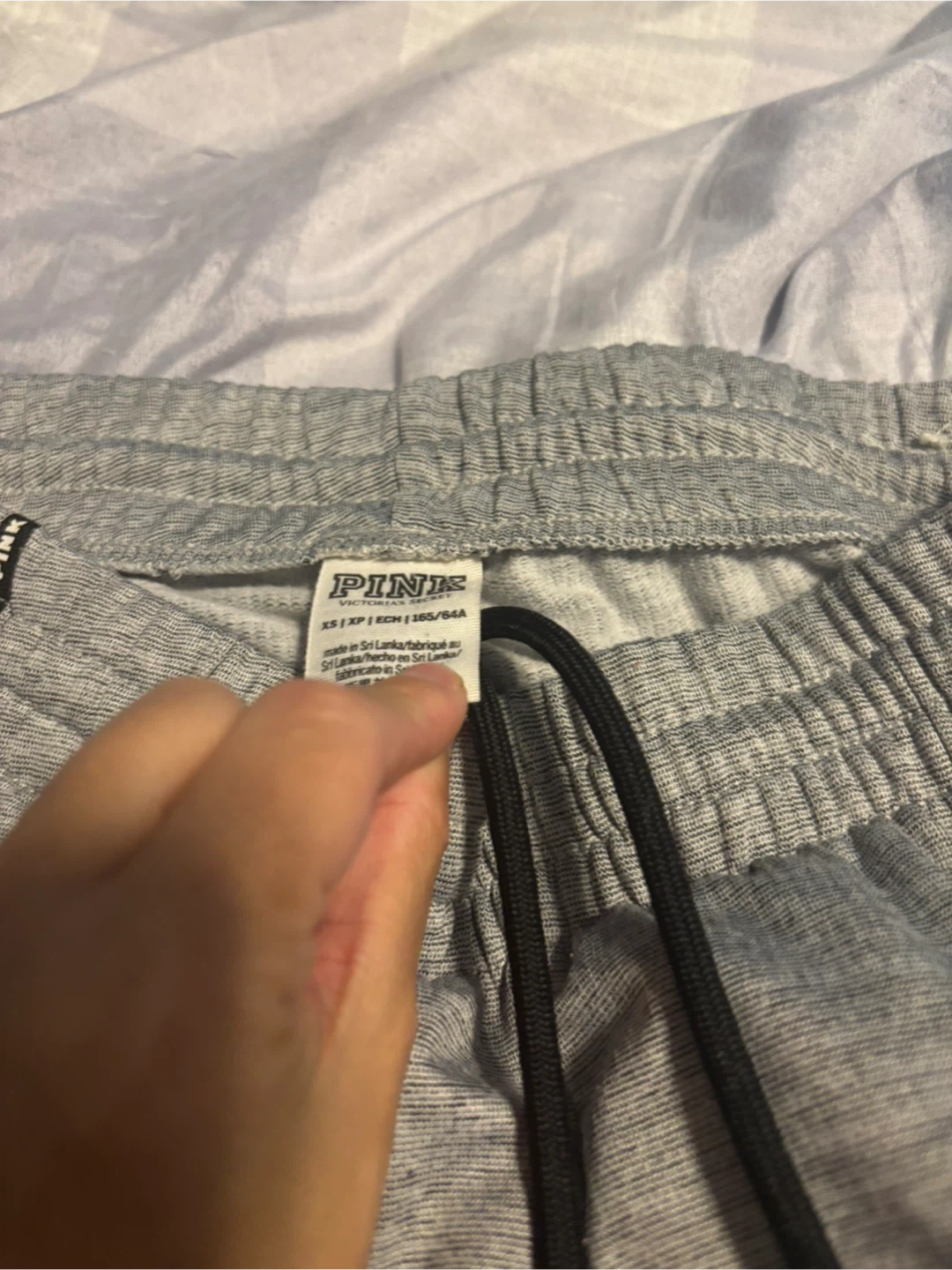 Pink Victoria's Secret Grey Jogger Sweatpants - photo 2