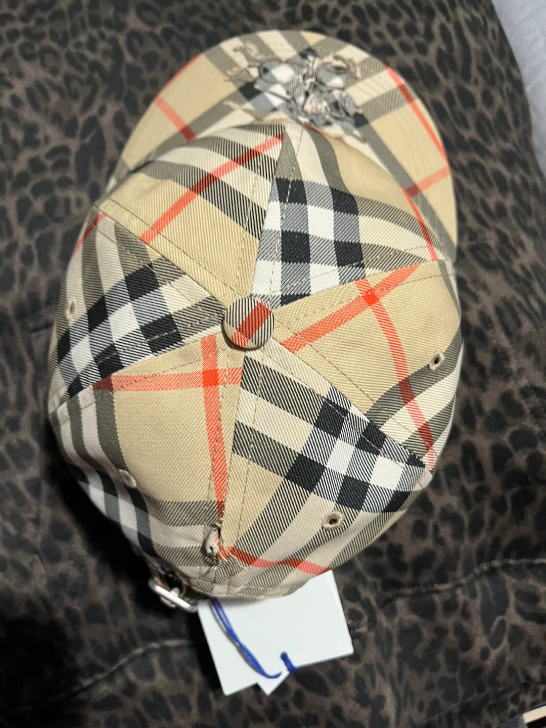 Burberry Nova Check Baseball Cap - photo 2