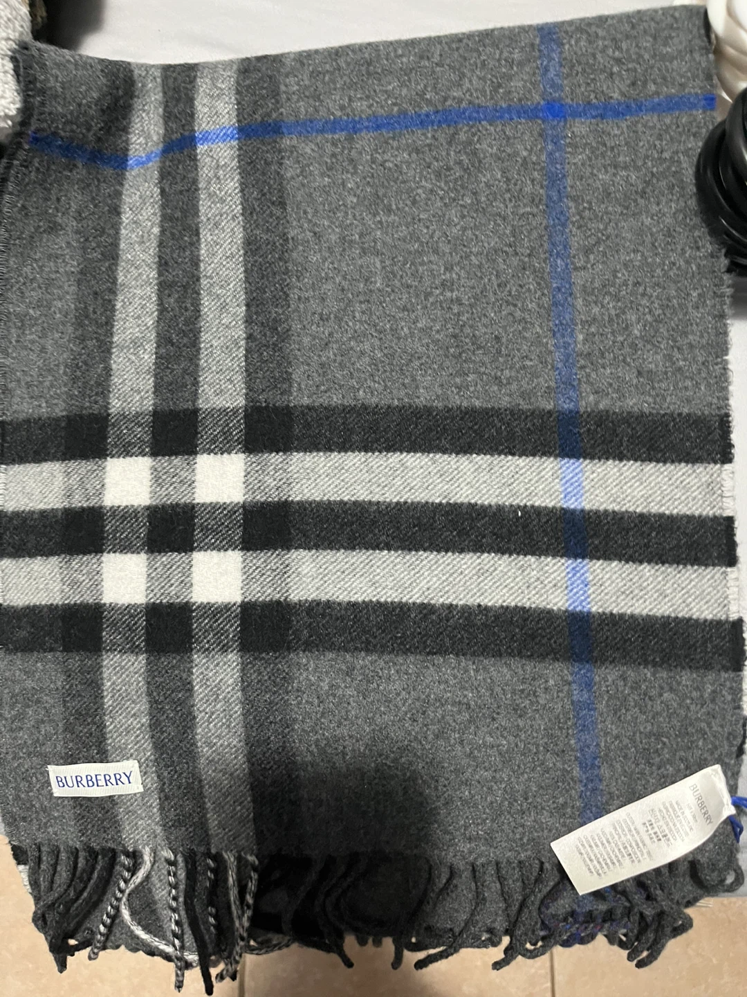 Burberry Plaid Scarf