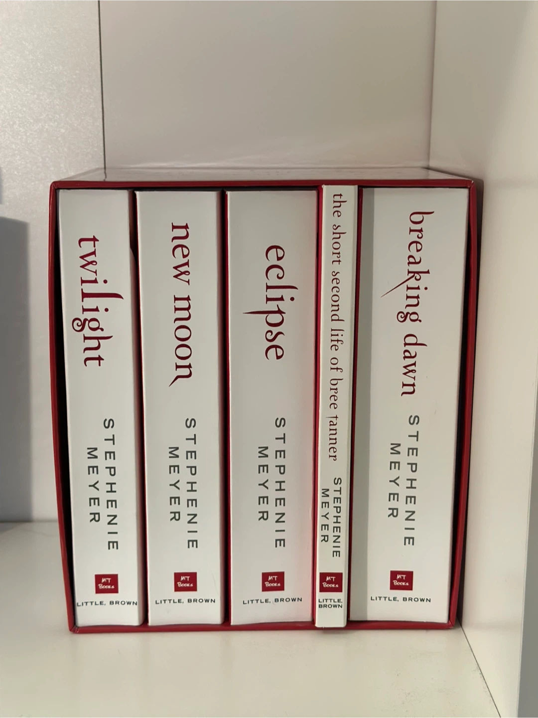 Twilight Saga - White Cover Book Set