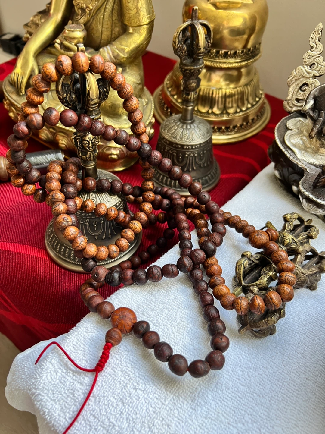 Antique Buddhachitta mala from Nepal - photo 2