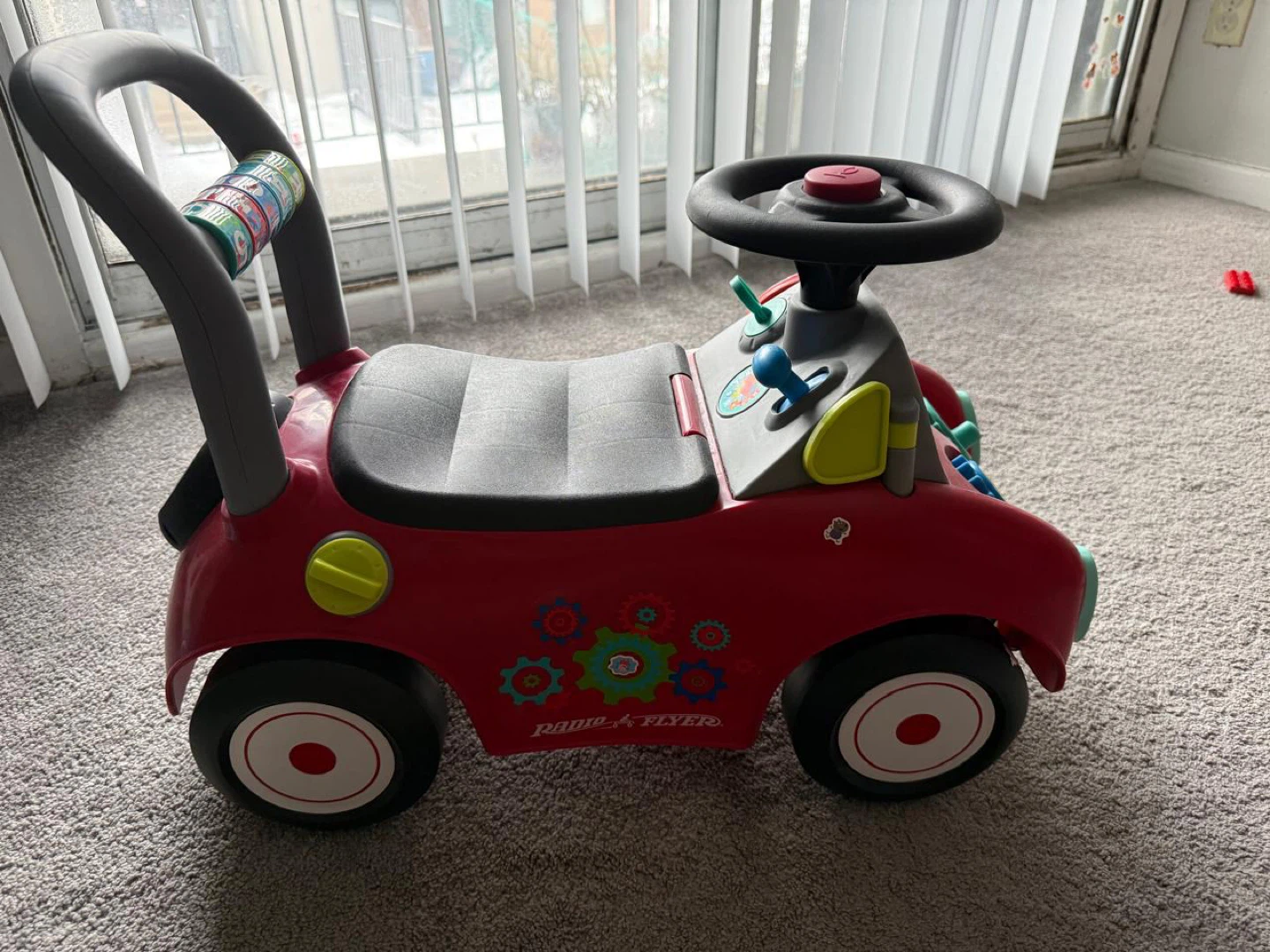 Radio Flyer Push and Ride Crimson Walker Wagon - photo 4