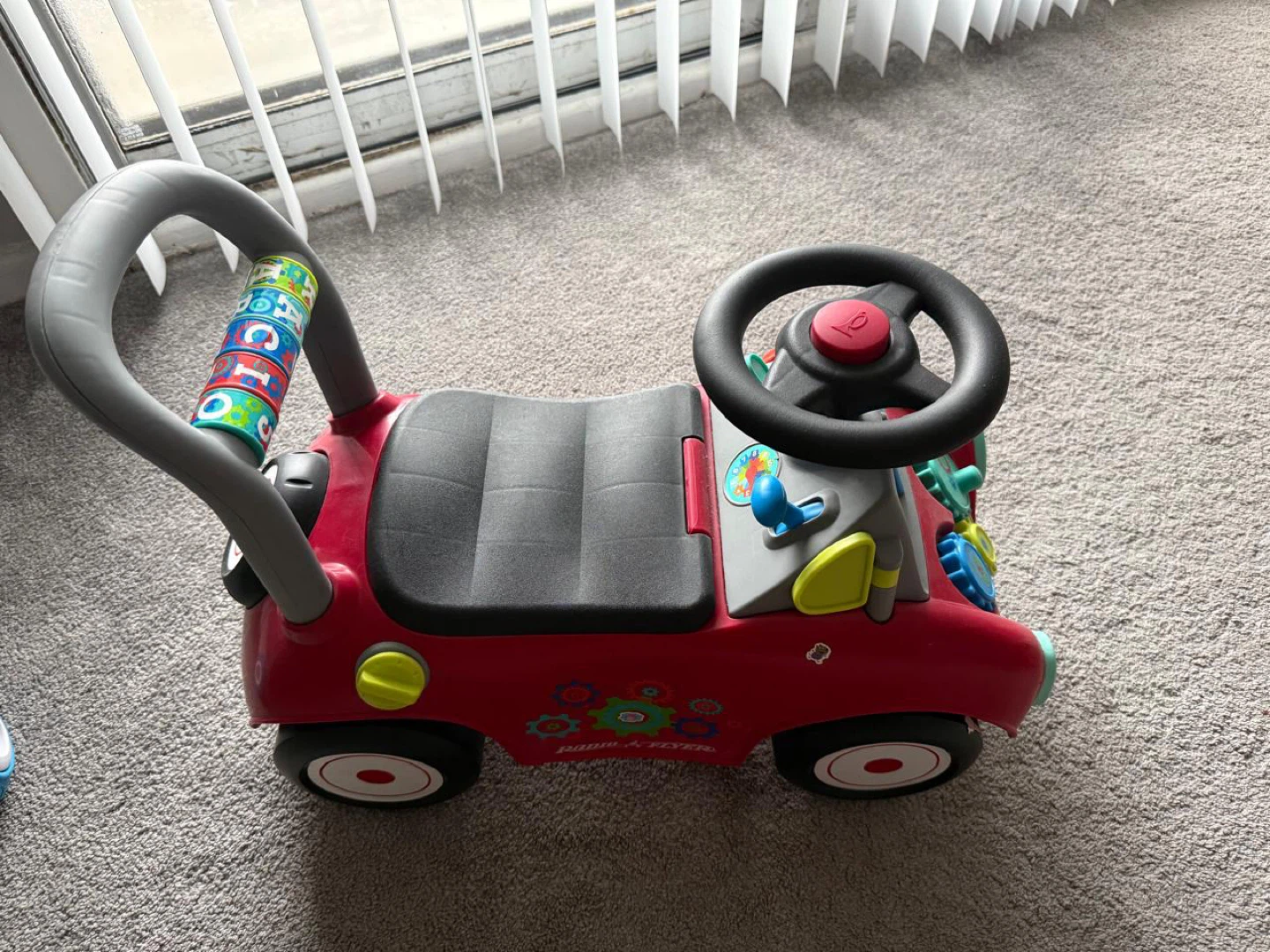 Radio Flyer Push and Ride Crimson Walker Wagon - photo 2
