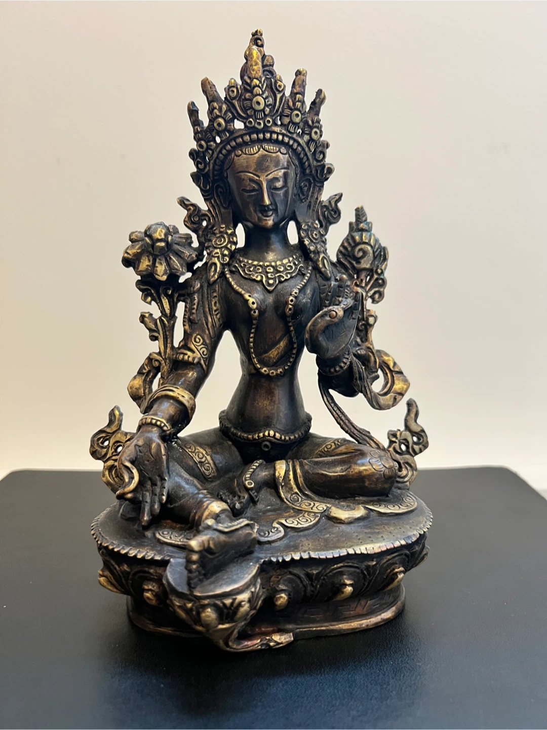 Green Tara and Buddha - photo 3