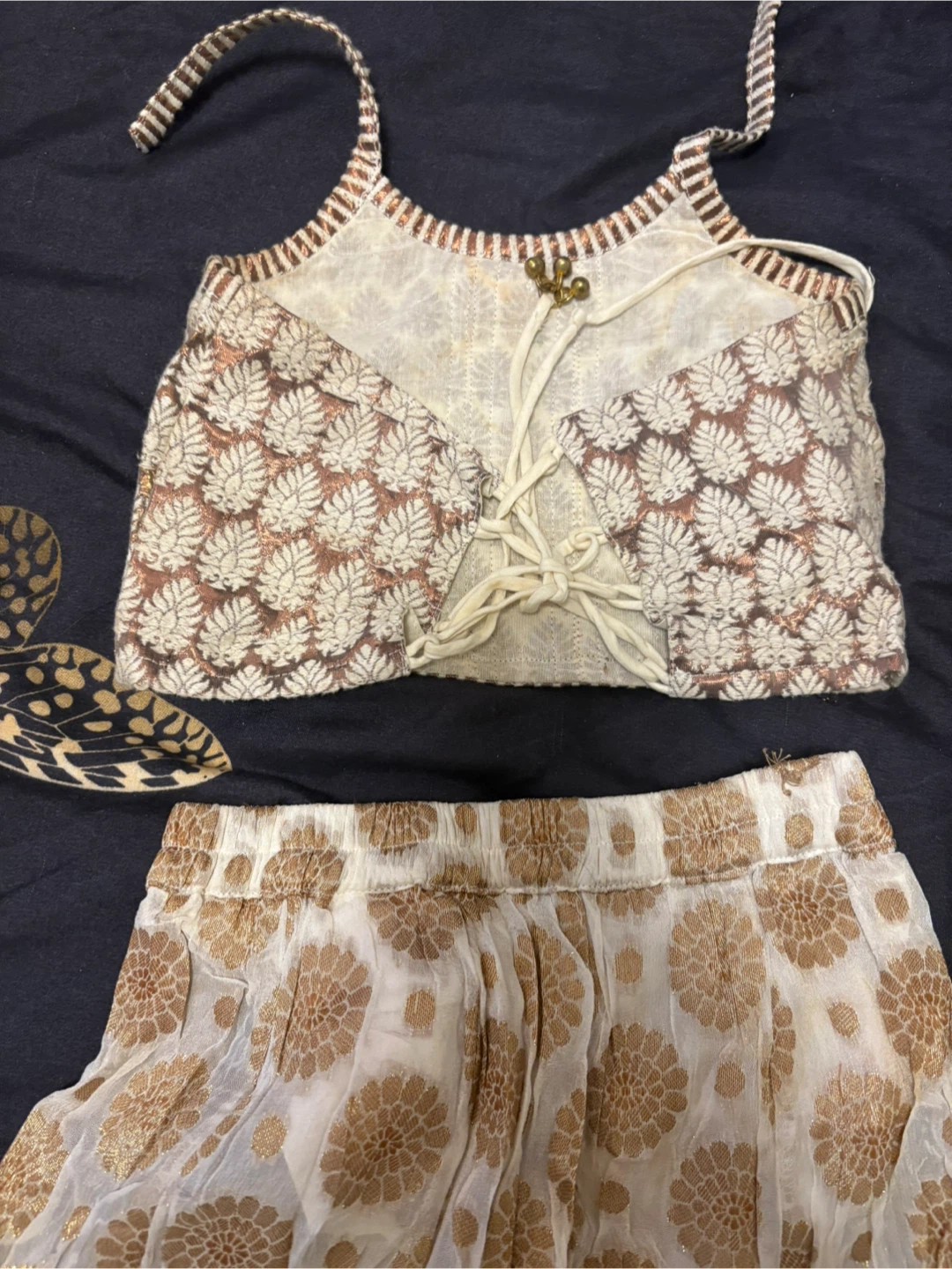 Girls eastern Embellished lehnga shirt - photo 2