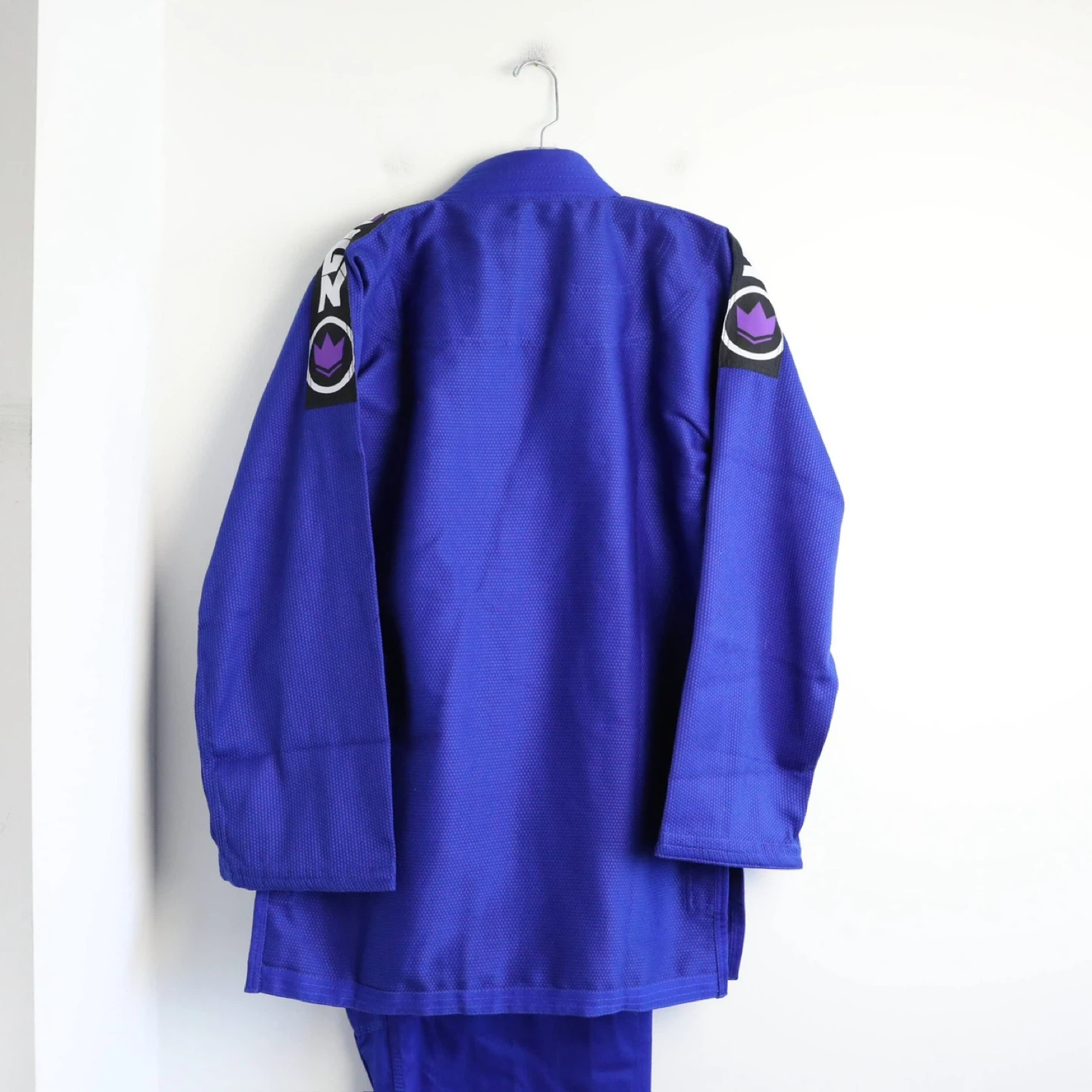 New Women's Jiu Jitsu Gi Kimono Pants 2 pc blue martial arts - photo 3