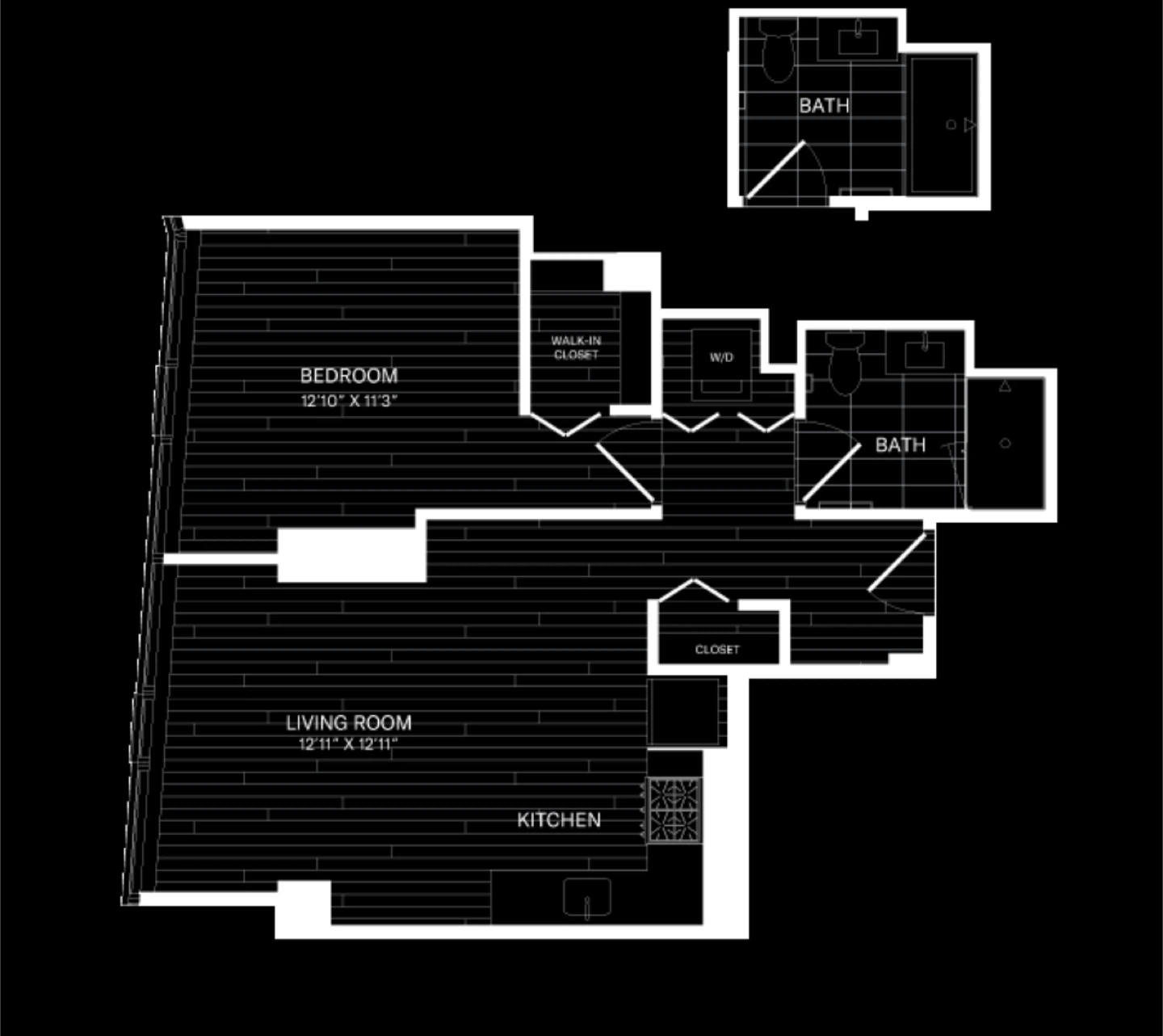 Sublease 1 bhk apartment at the cooper