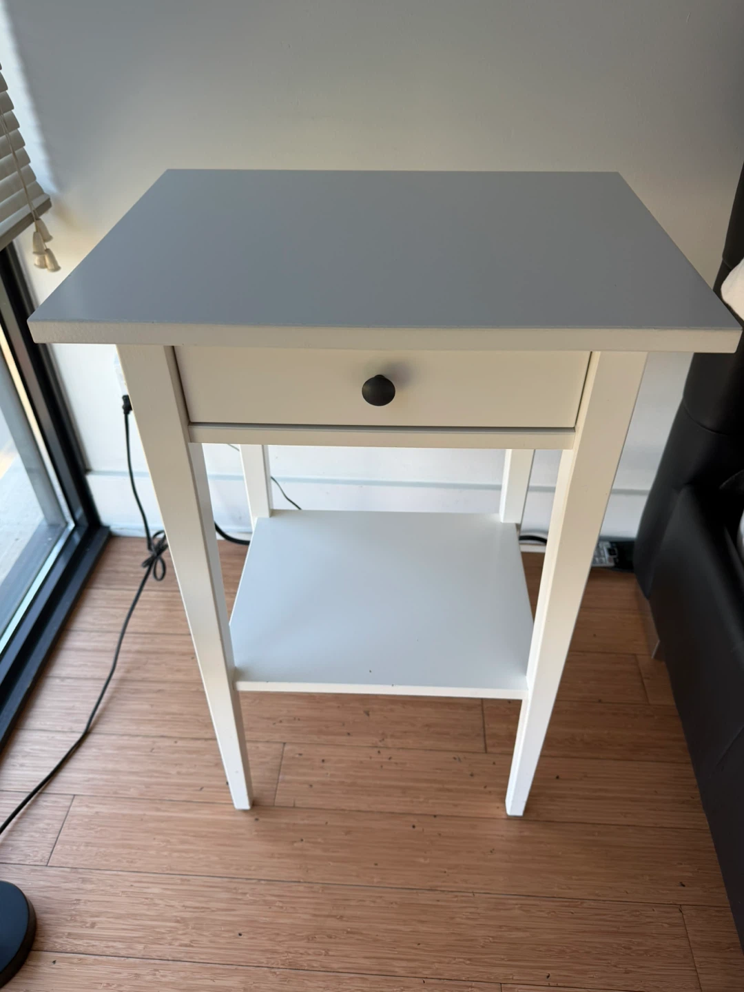 2 ikea White Hemnes Nightstands - photo 2