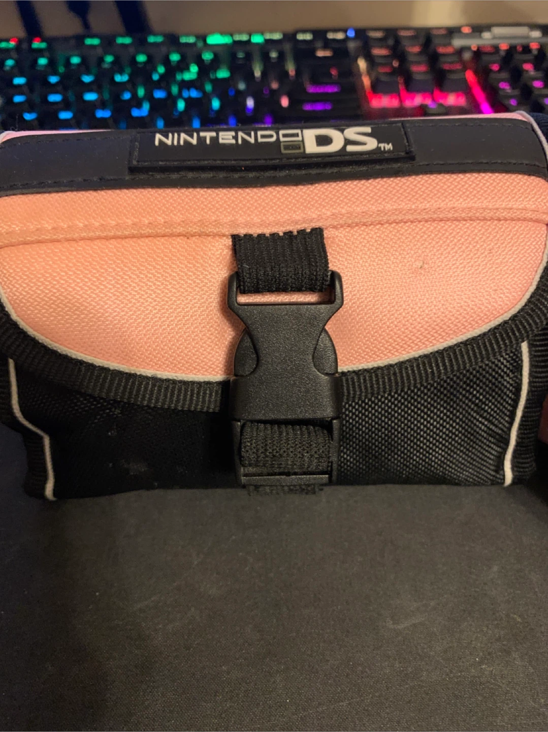Nintendo 3DS Case - Pink and Black - photo 2