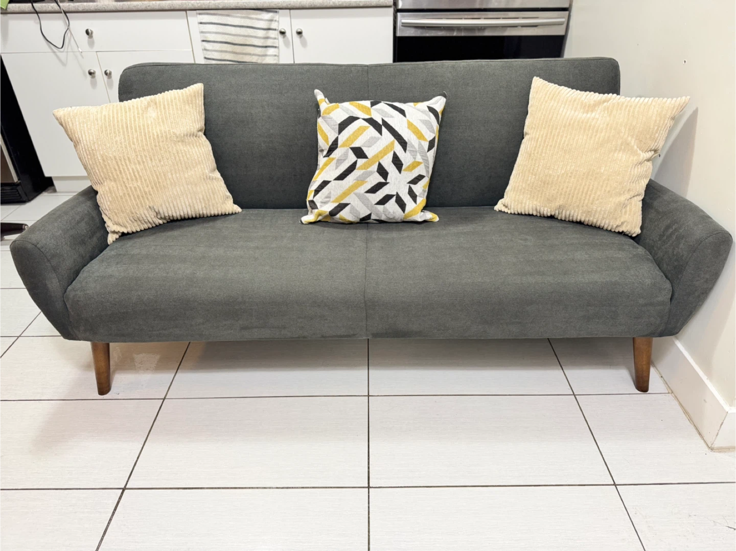 Grey sofa couch - photo 2