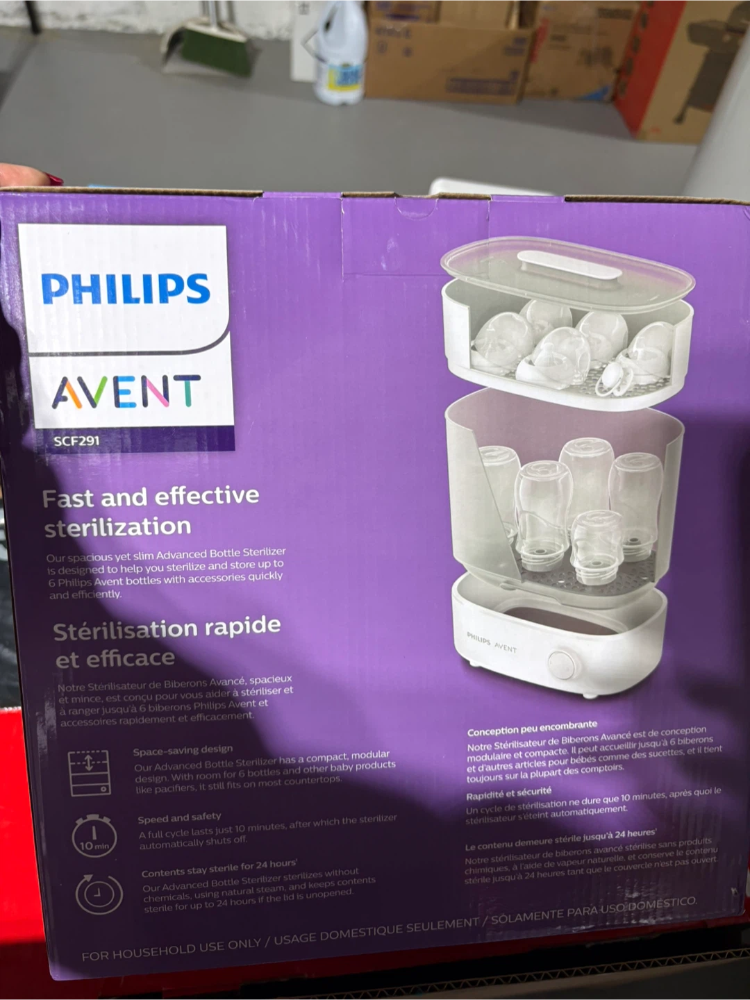 Philips Avent Bottle Sterilizer Advanced - photo 2