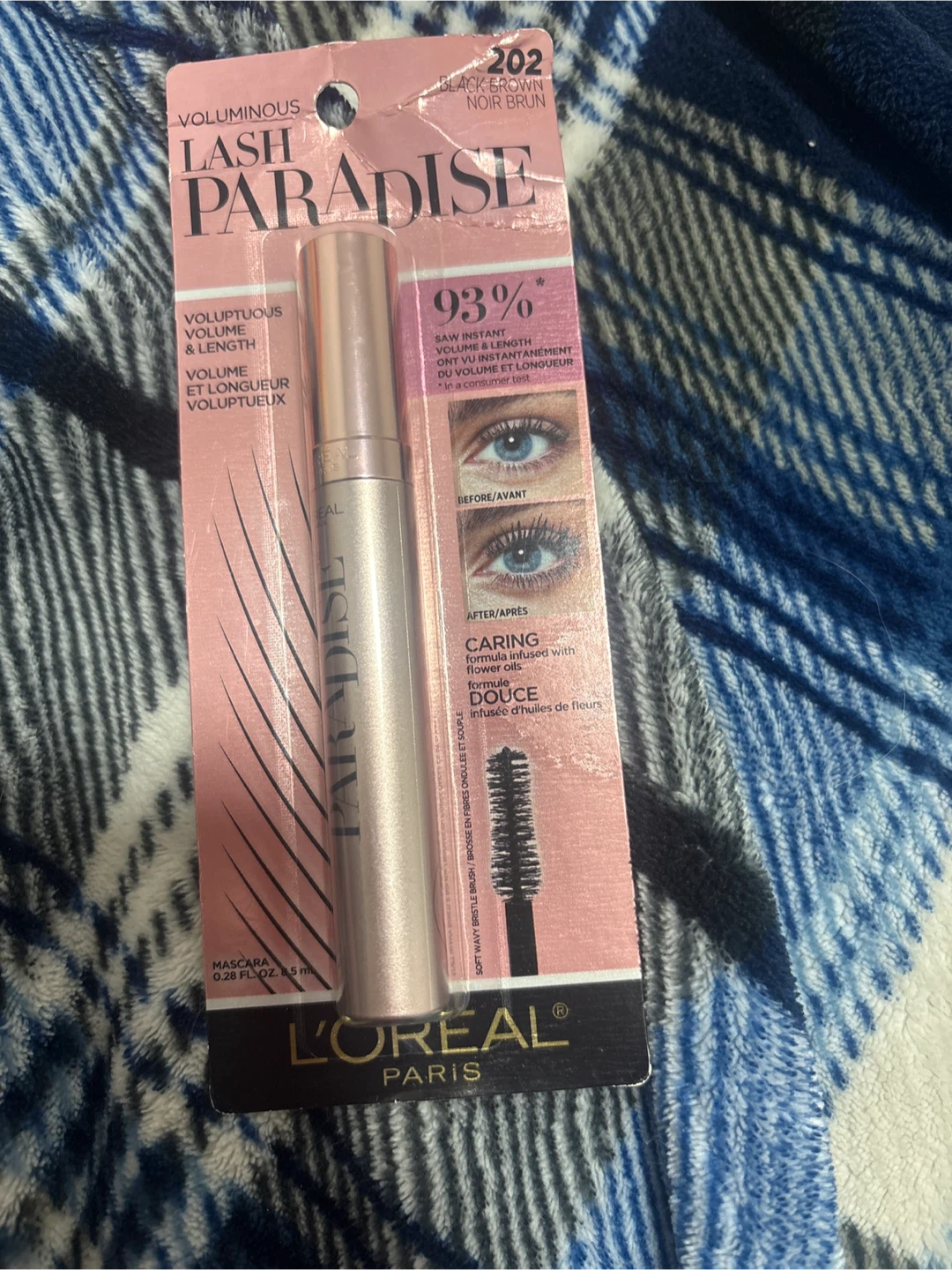 L'Oréal Voluminous Lash Paradise Mascara - Black Brown