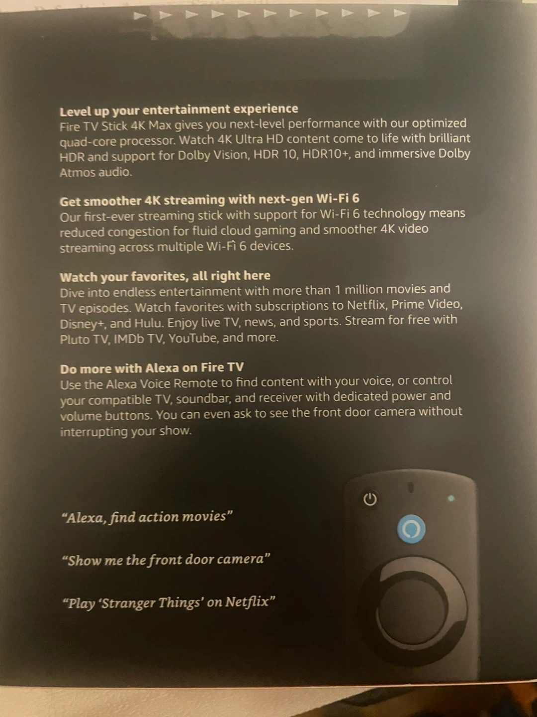 Amazon Fire TV Stick FULLY LOADED 4K MAX Streaming Device - photo 2