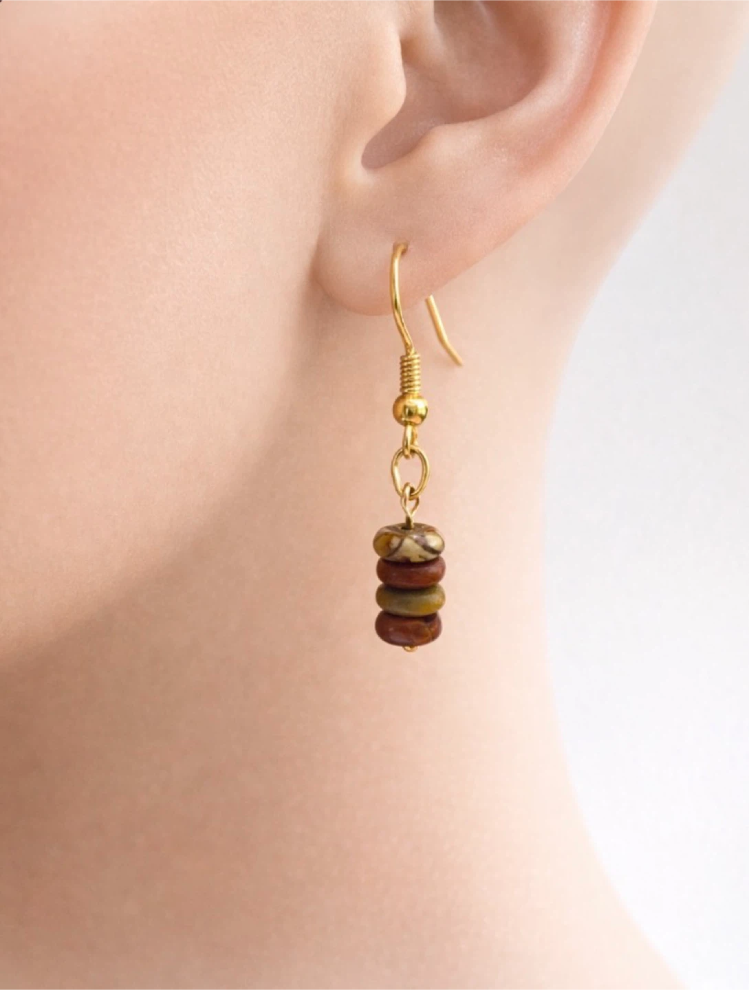 Beaded Dangle Earrings - photo 2