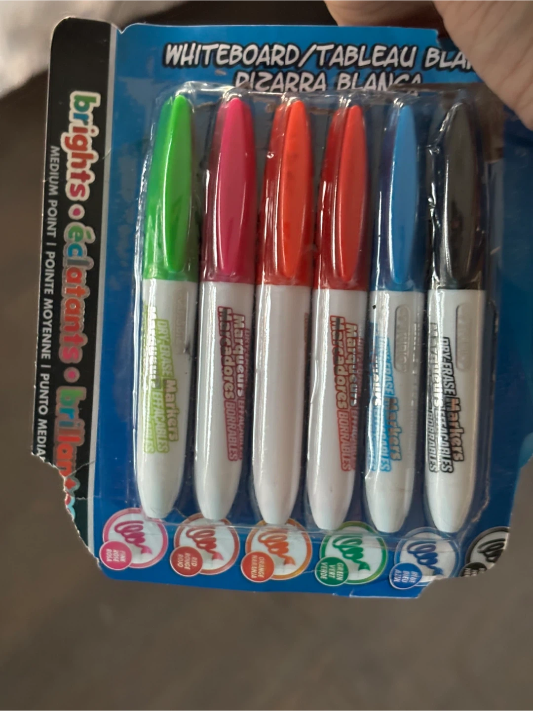 Expo 5-Pack Dry Erase Markers - Medium Point