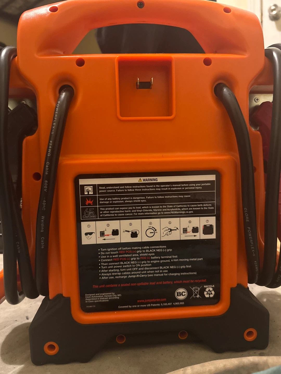 Jump N Carry JNC770 12 Volt Jump Starter - photo 2