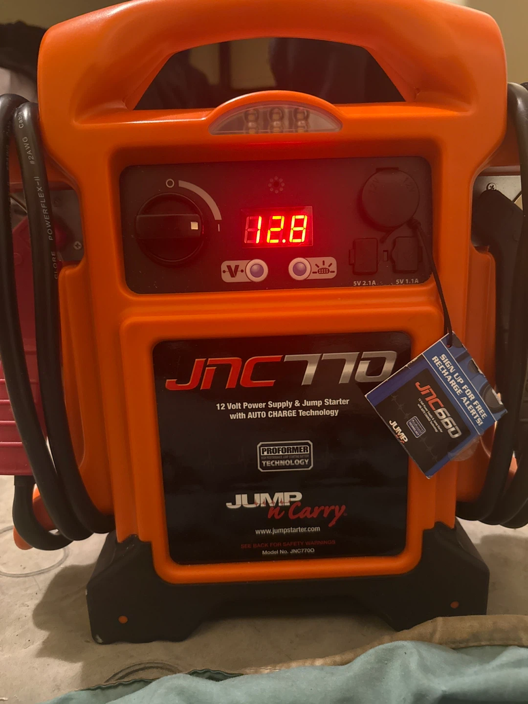 Jump N Carry JNC770 12 Volt Jump Starter - photo 3