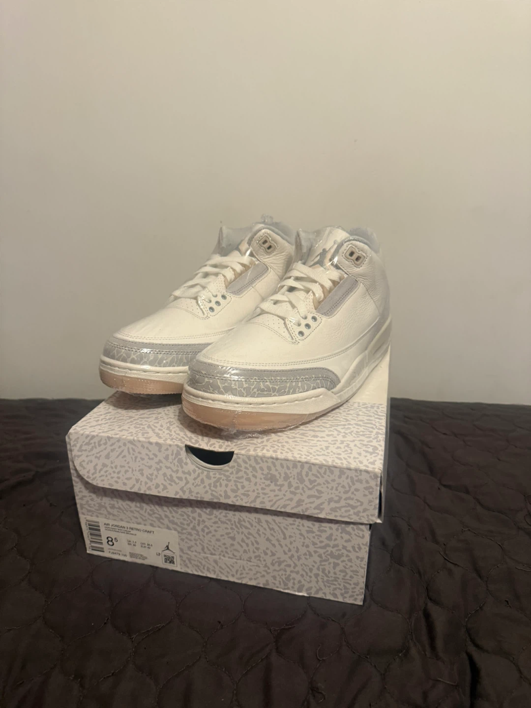 Air Jordan 3 Retro "Muslin" Size 8.5