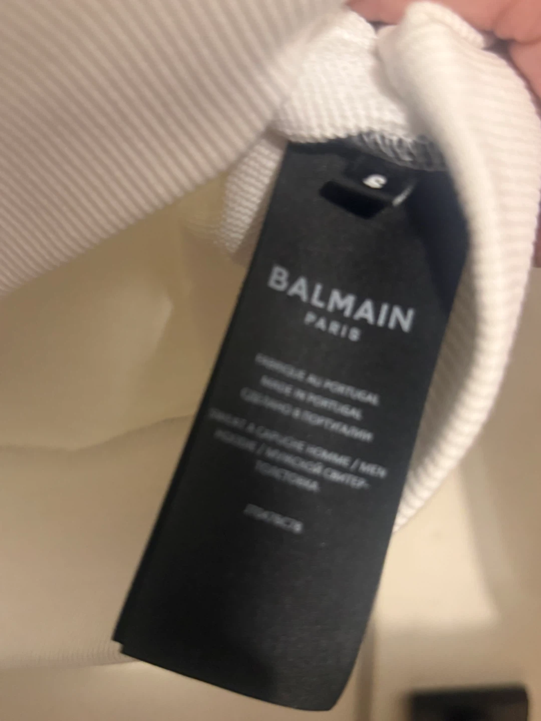 Balmain Paris White Hoodie - photo 2