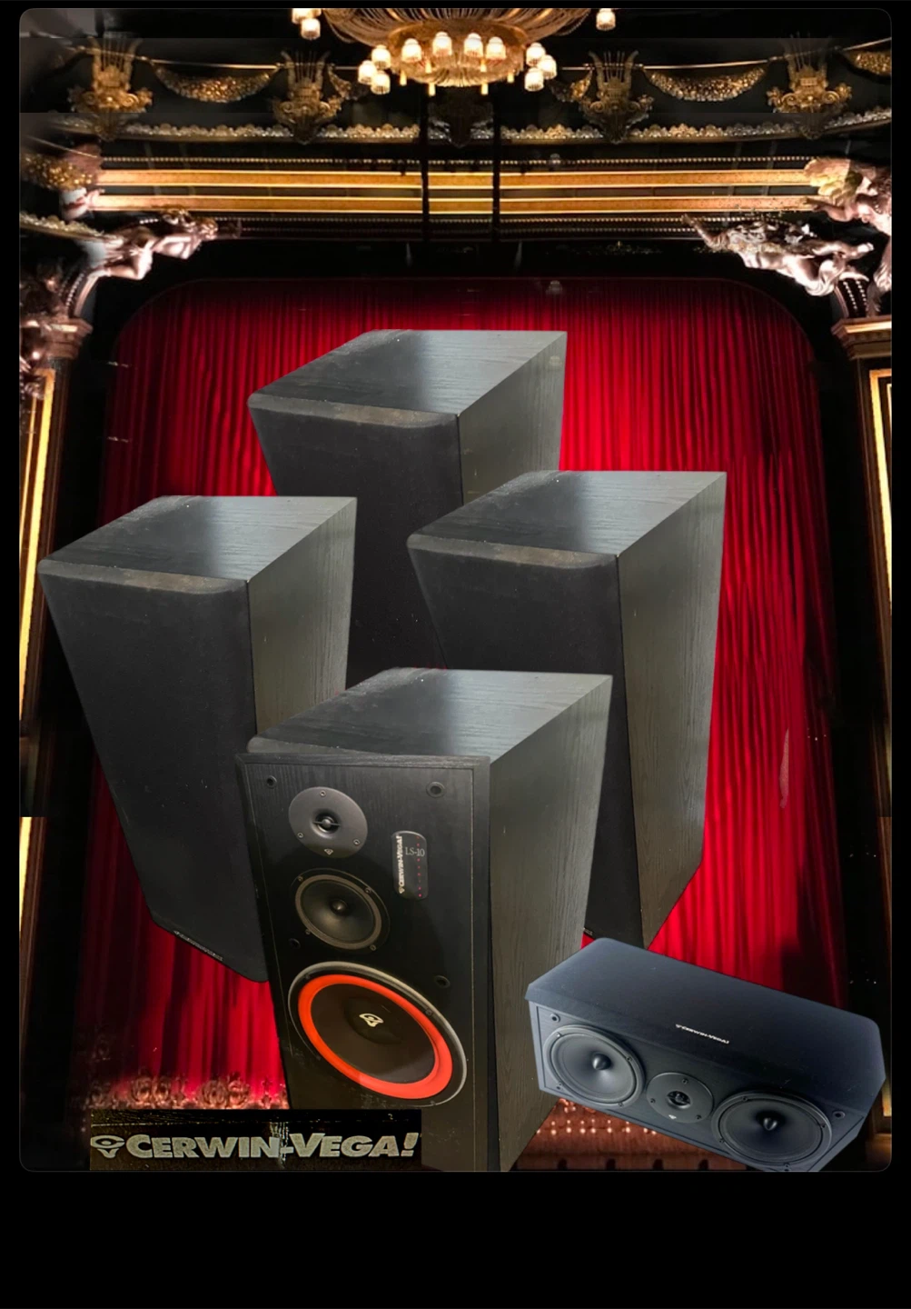 Cerwin-Vega LS-10 Speakers
