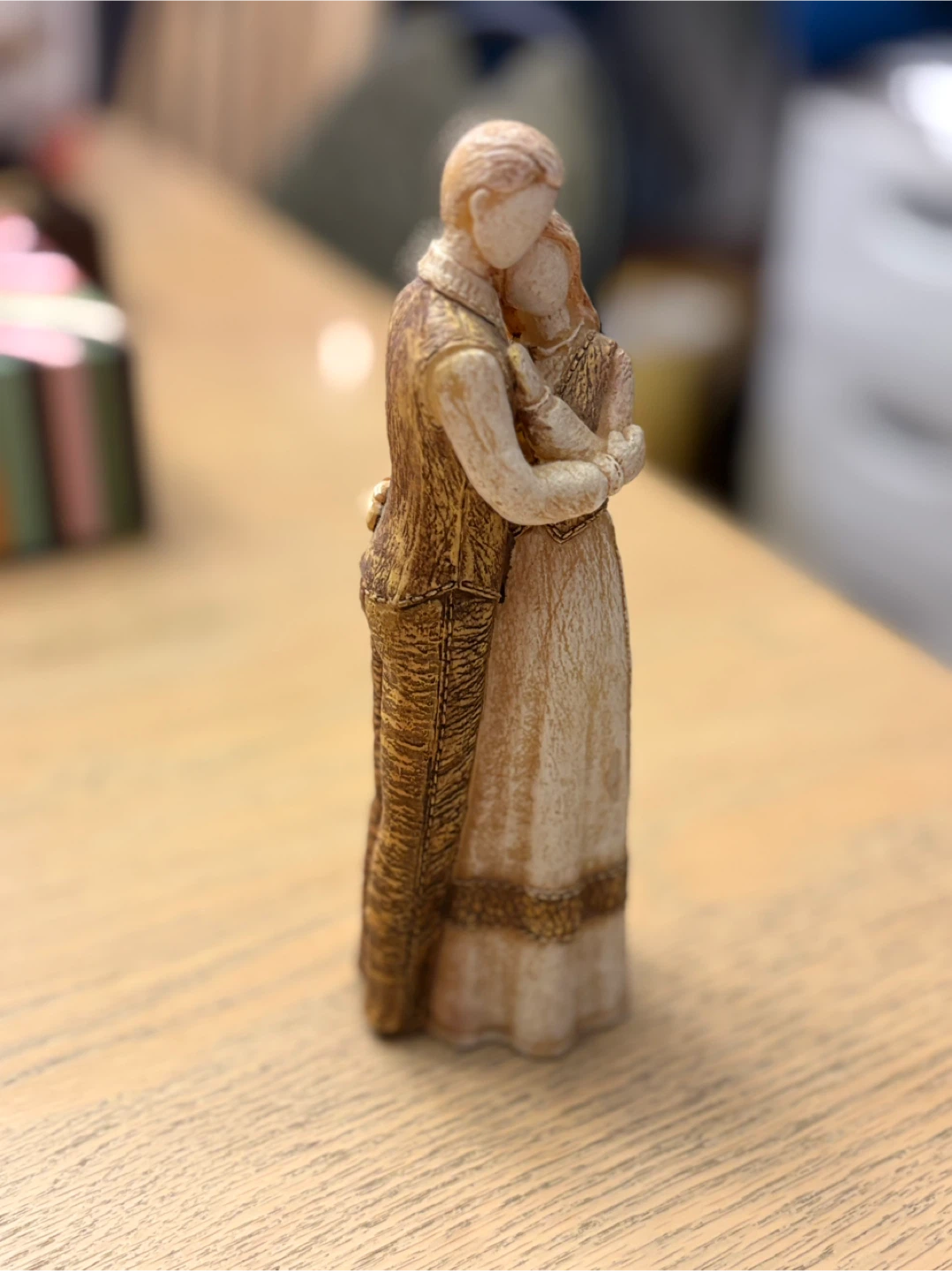 Couple Hugging Figurine