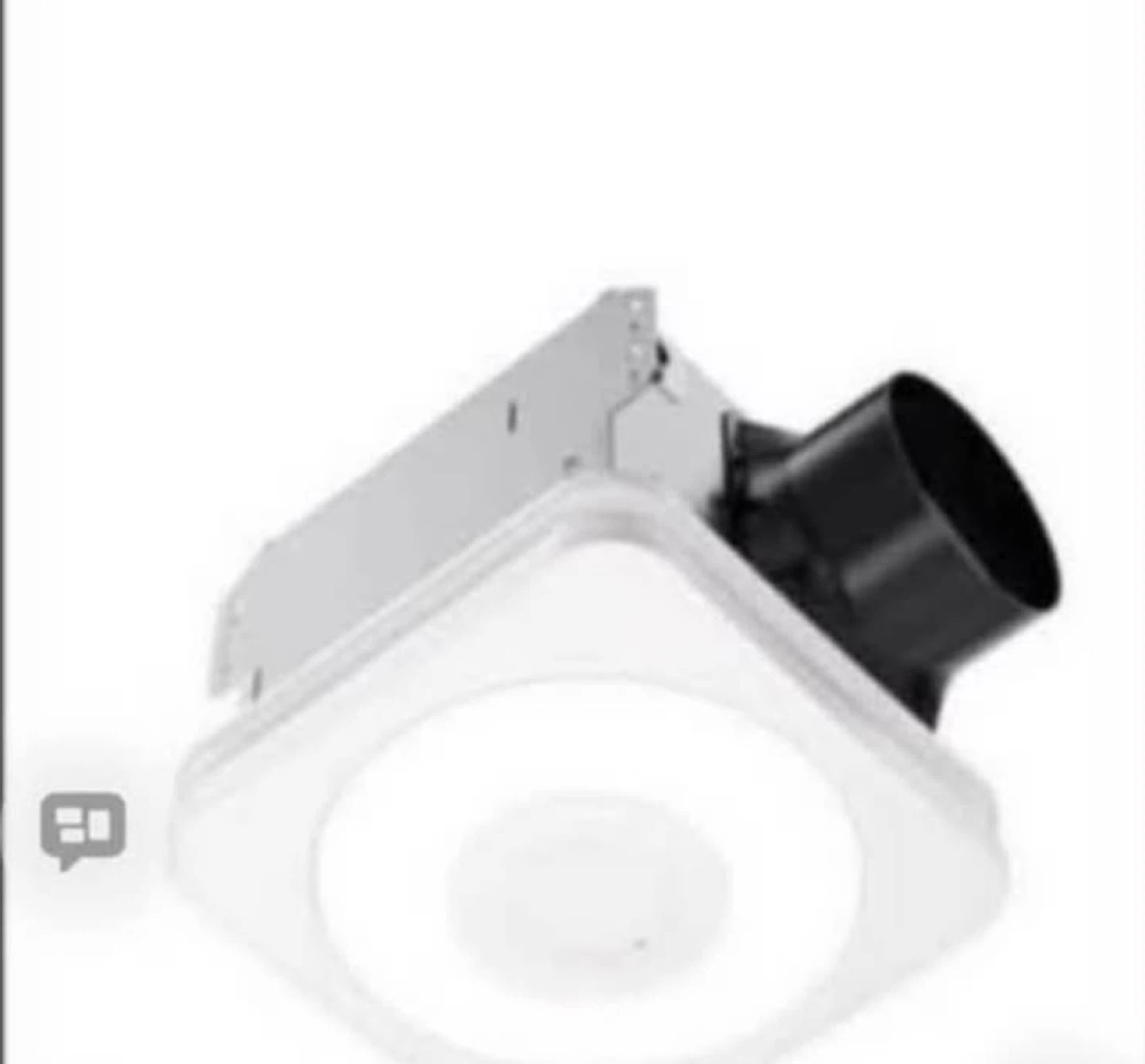Exhaust Fan with Light 160CFM
