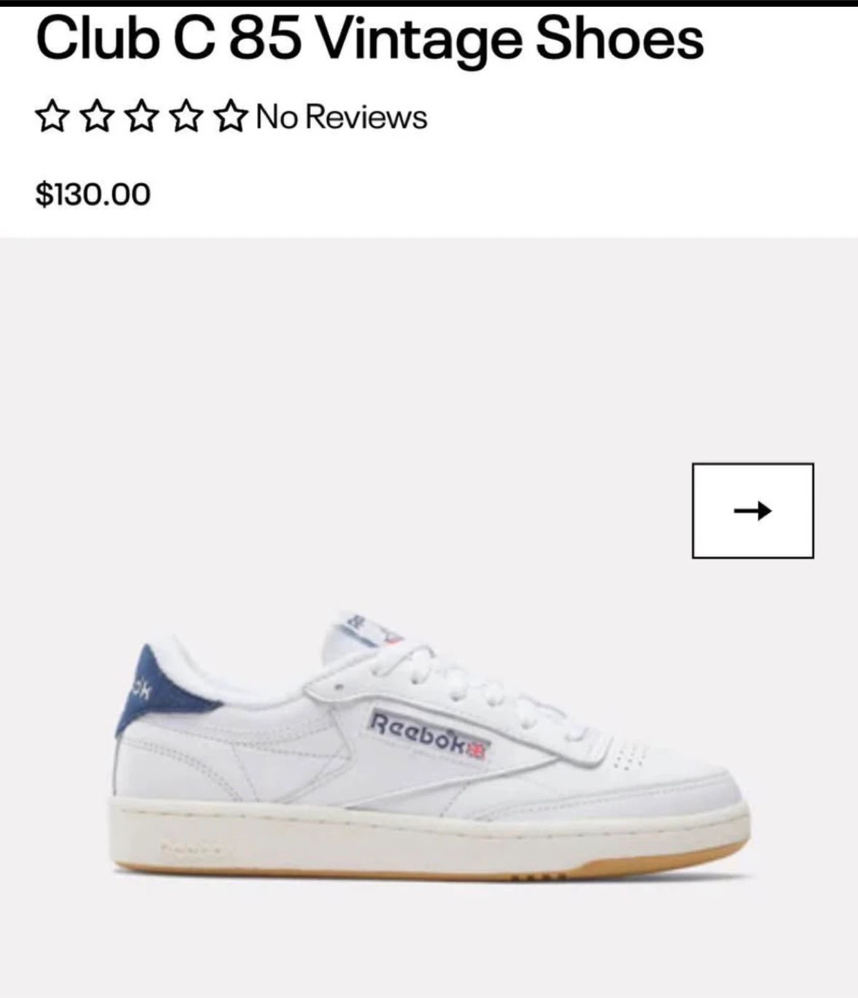 Reebok Club C 85 Vintage Shoes