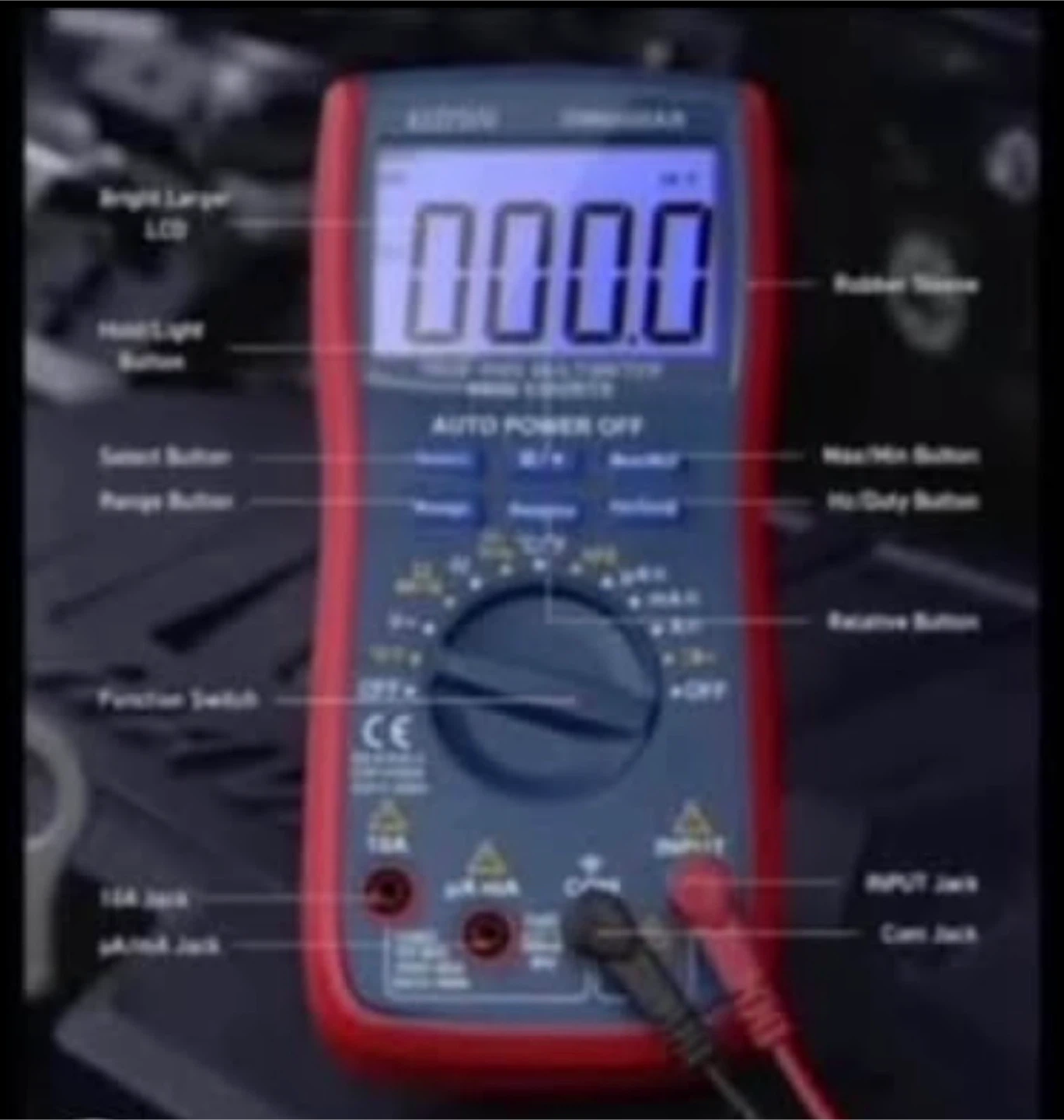 Auto-Ranging Digital Multimeter with TRMS