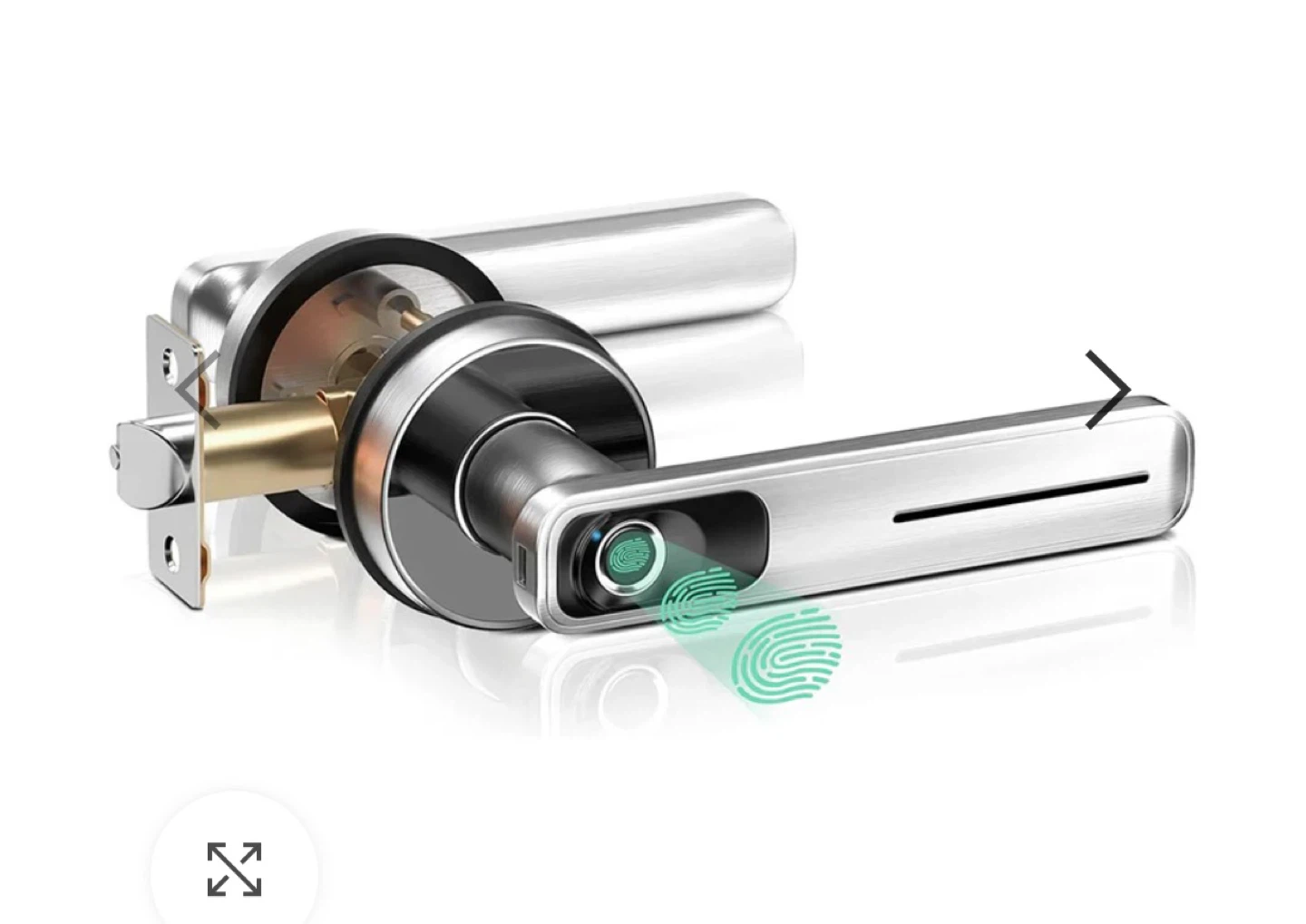 Smart Fingerprint Door Lock Lever Handle