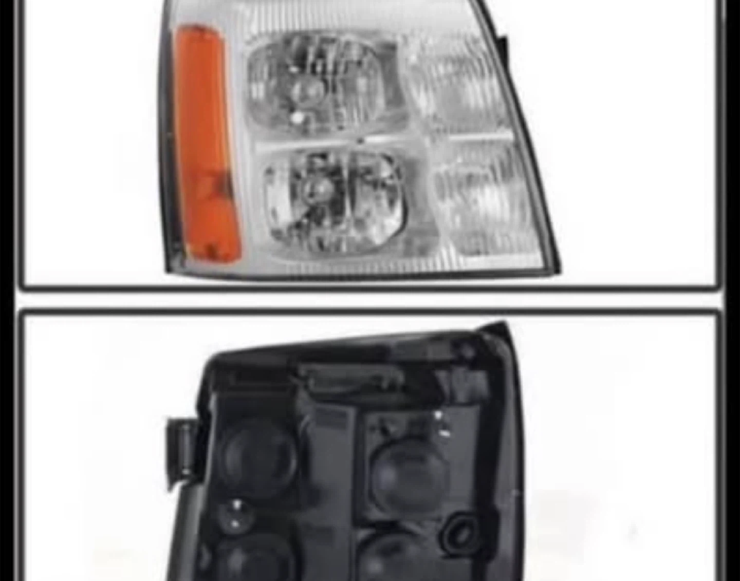 Headlight for 2003-2006 Cadillac Escalade Right Passenger Side - photo 2