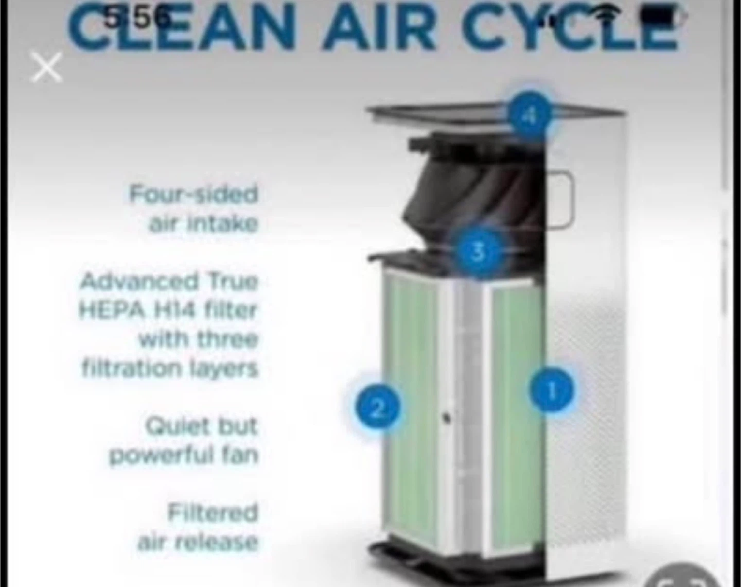 MA-50 Air Purifier Replacement Filter