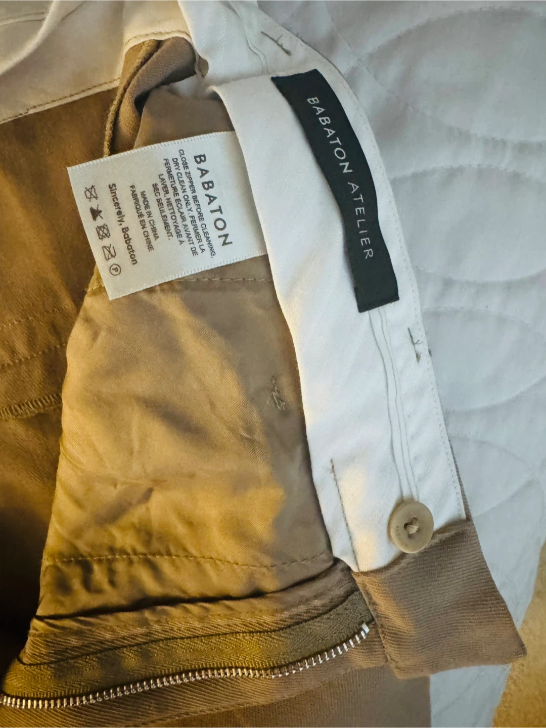 Babaton Atelier Women's Size 10 Khaki Dress Pants - photo 3