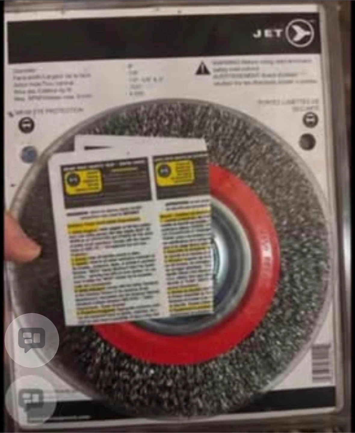 JET 8" Crimped Wire Wheel Brush - photo 3