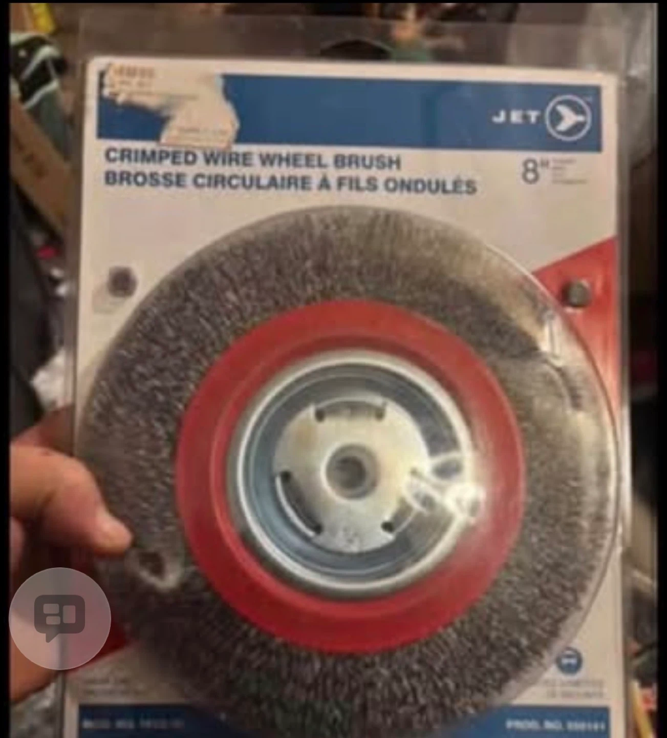 JET 8" Crimped Wire Wheel Brush
