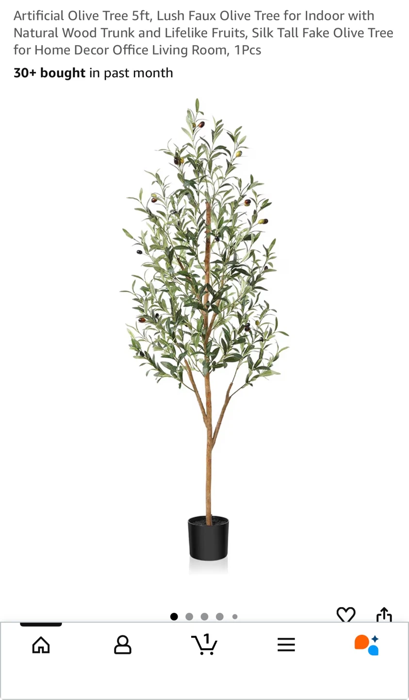 Artificial Olive Tree - 5ft