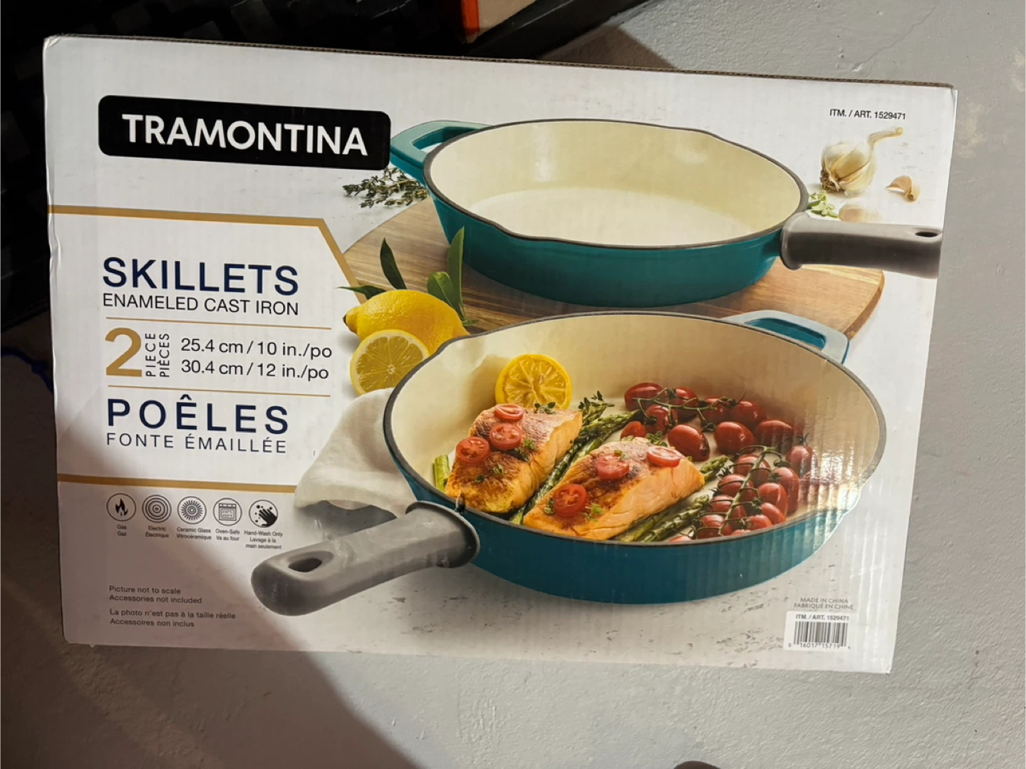 Tramontina Enameled Cast Iron Skillets Set - photo 2