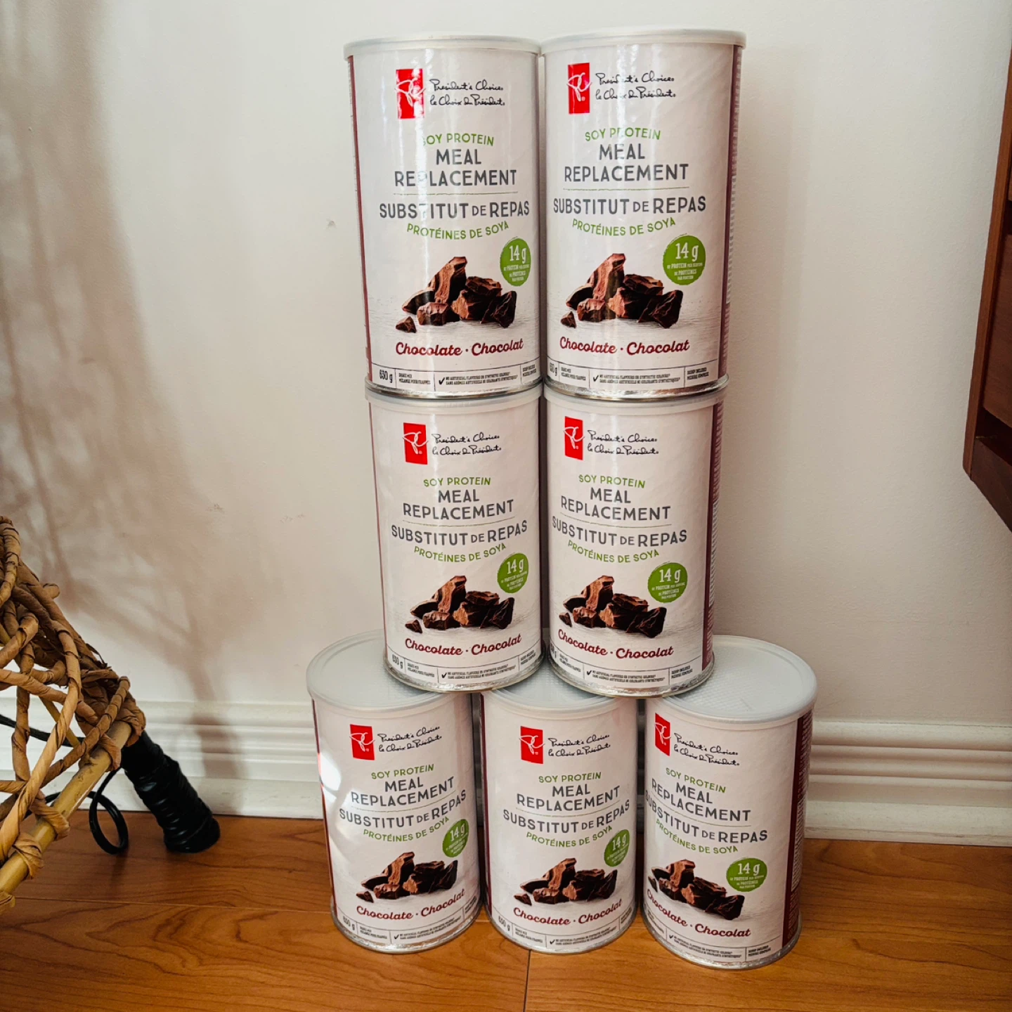 7x President's Choice Soy Protein Meal Replacement