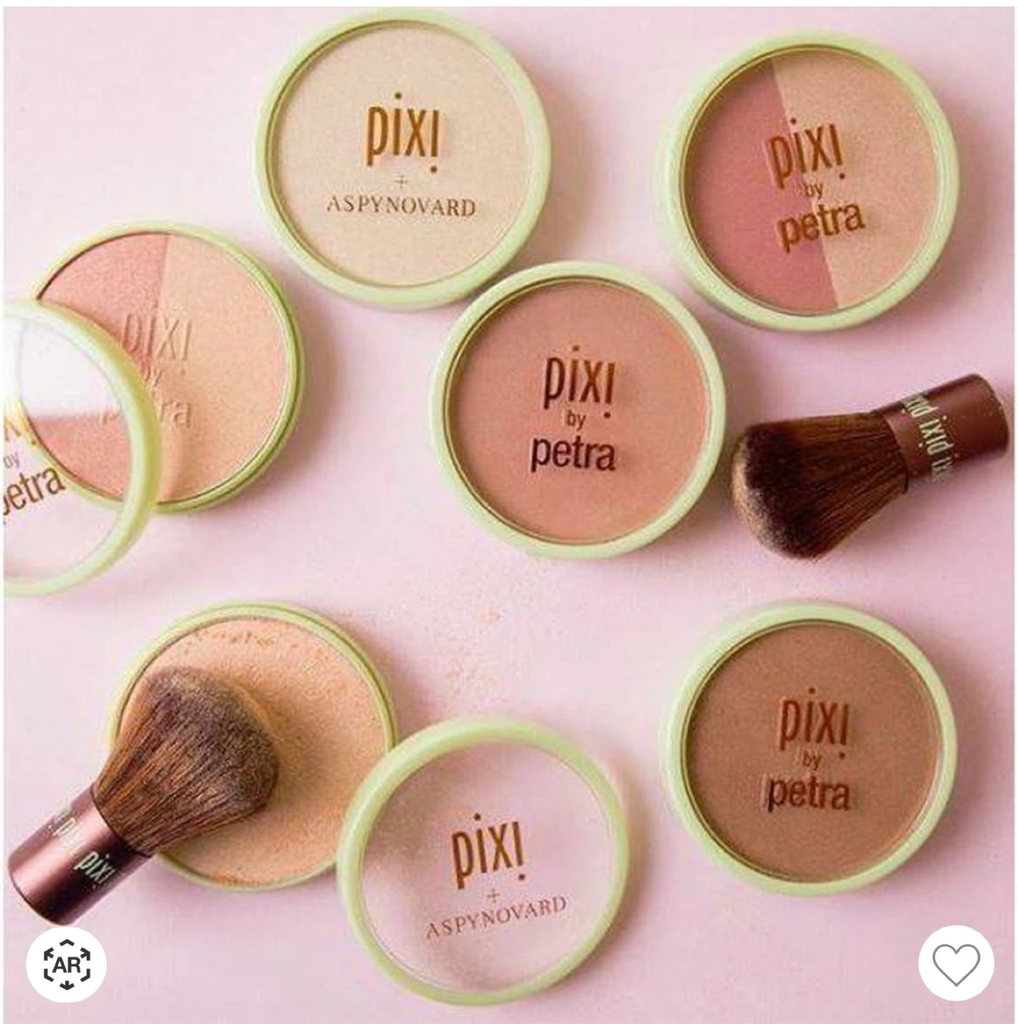 Pixi by Petra Beauty Blush Duo + Kabuki Brush - Peach Honey - photo 2