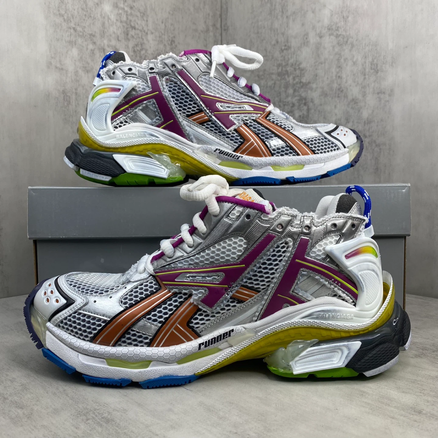 Balenciaga Runner Sneakers Multi-colour