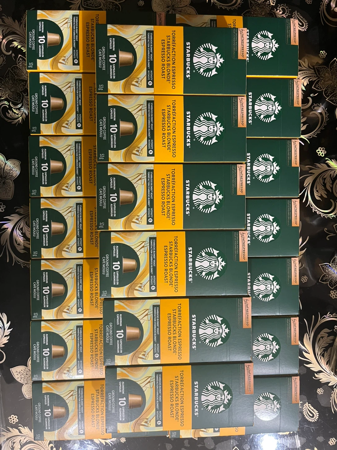 Starbucks Torréfaction Blonde Espresso Roast Coffee Capsules