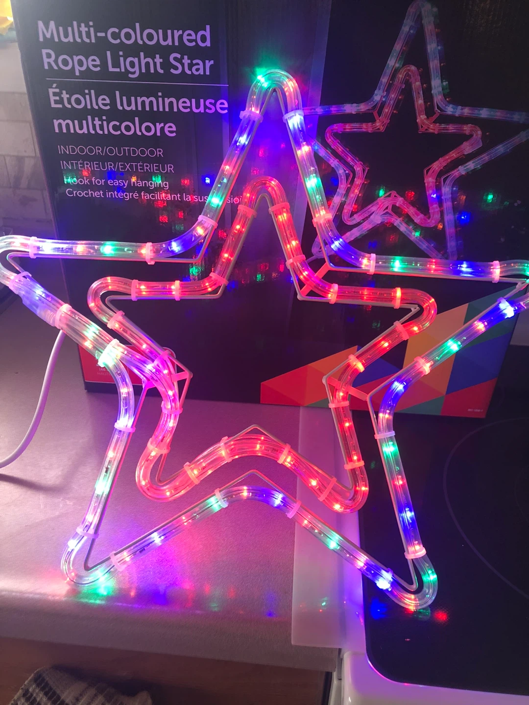 NOMA Multi-coloured Rope Light Star - photo 2