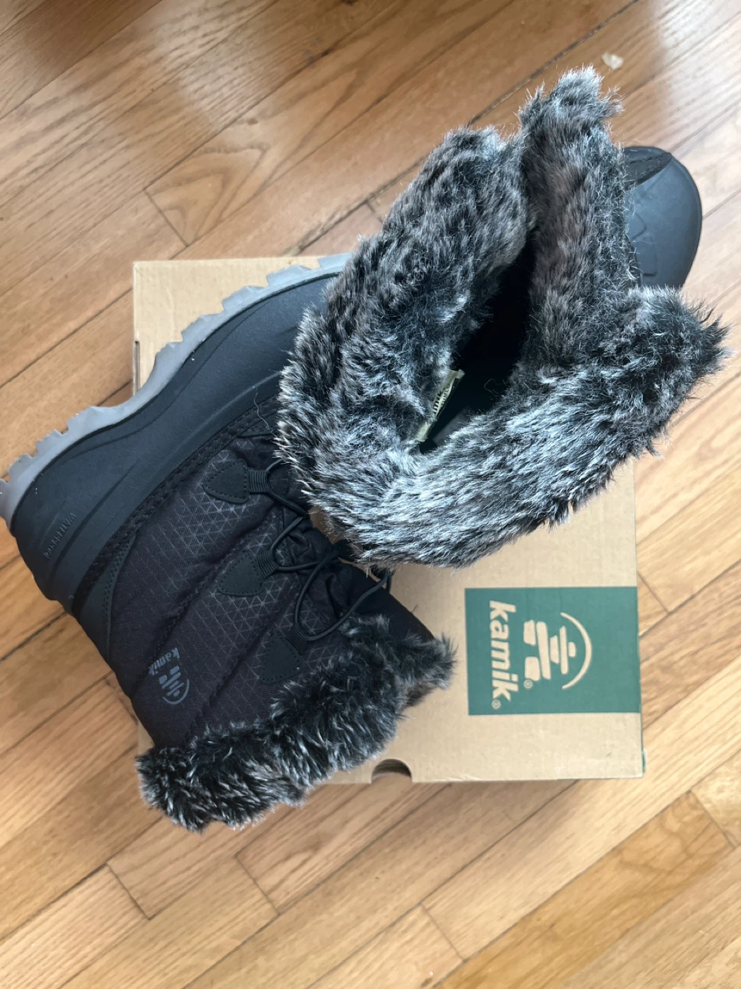 Kamik  Women's Waterproof Winter Boots Black  Size 9 - photo 3