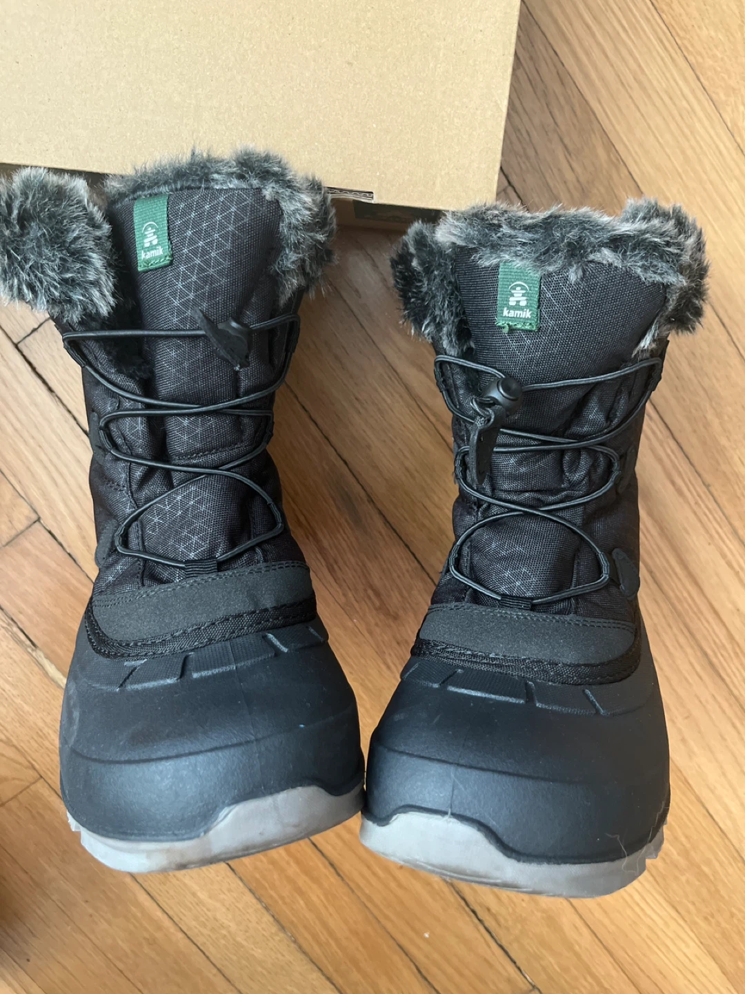 Kamik  Women's Waterproof Winter Boots Black  Size 9 - photo 4