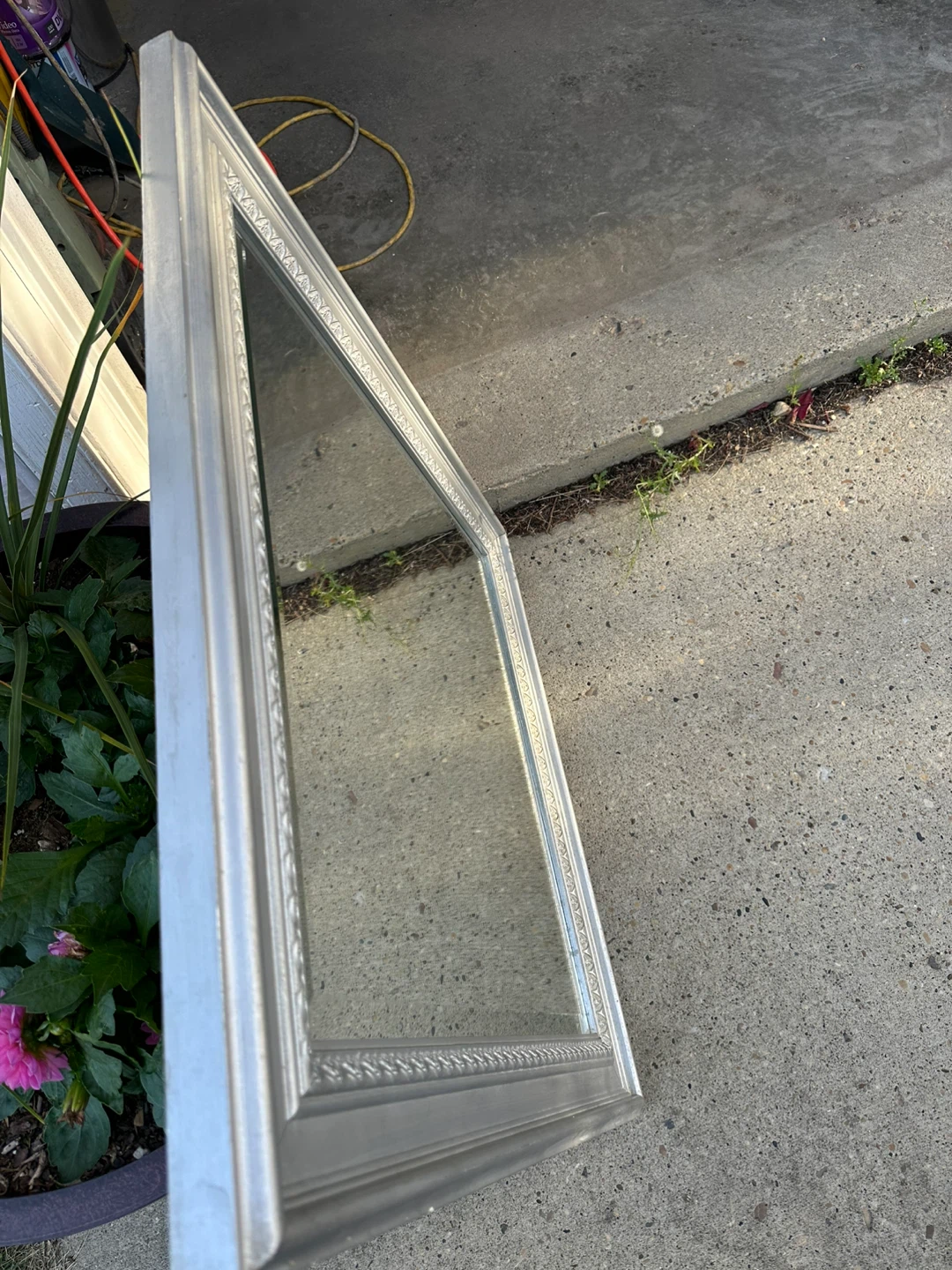 Silver Ornate Framed Mirror - photo 2