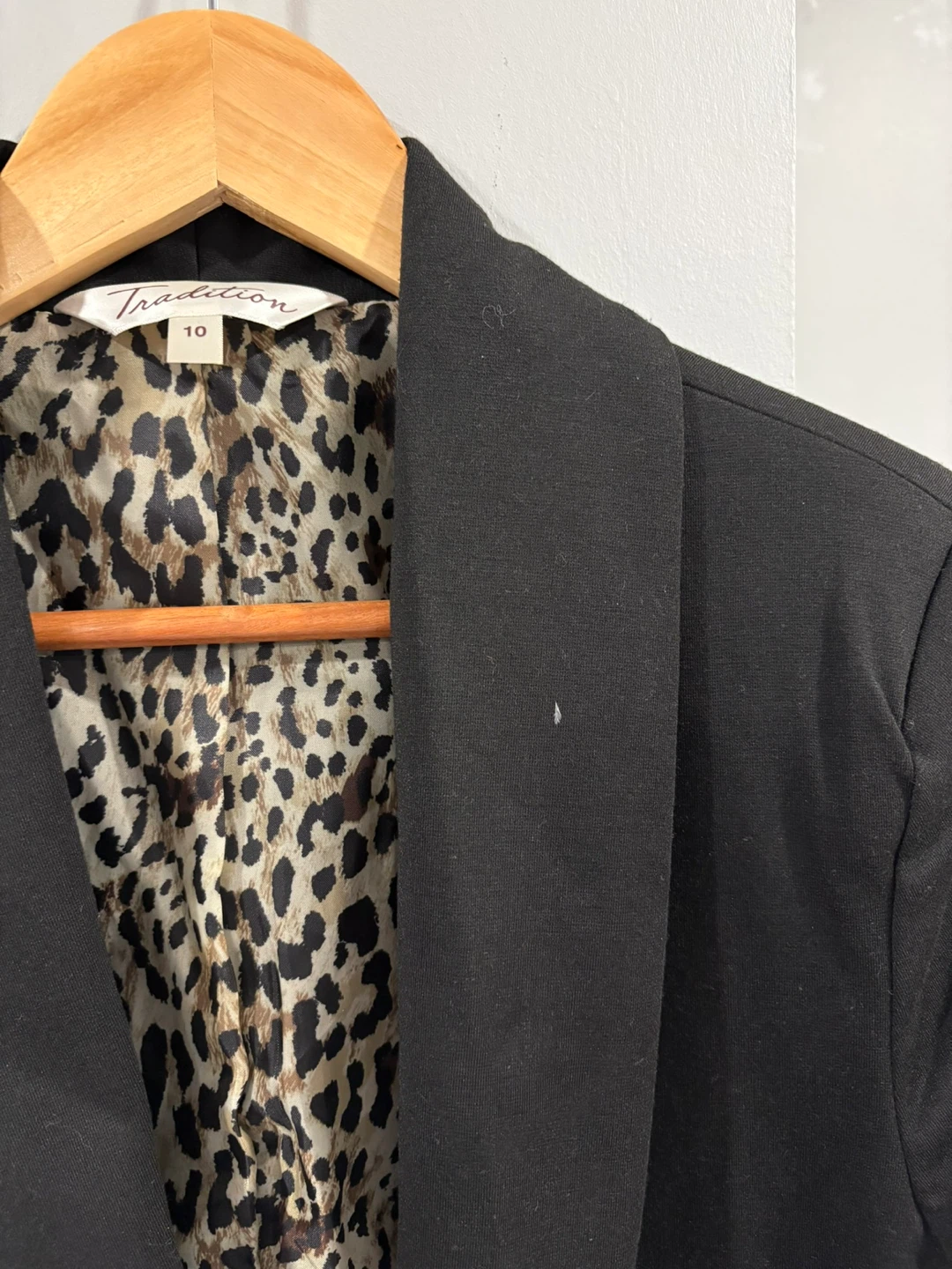 Black blazer